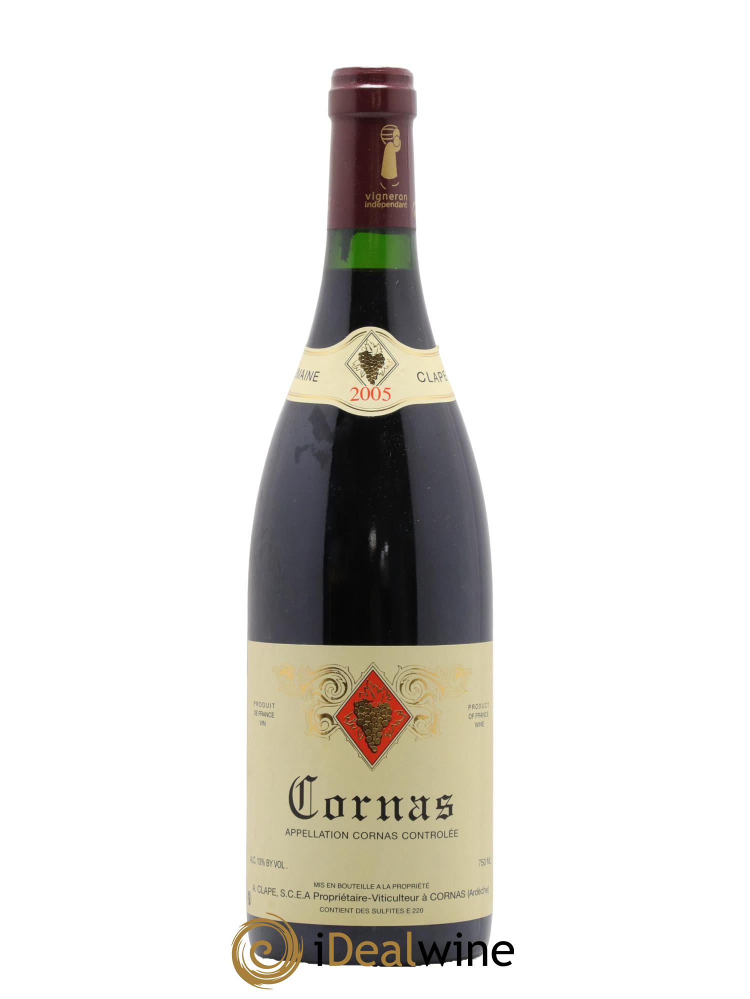 Cornas Auguste Clape 2005 - Lot of 1 bottle - 0