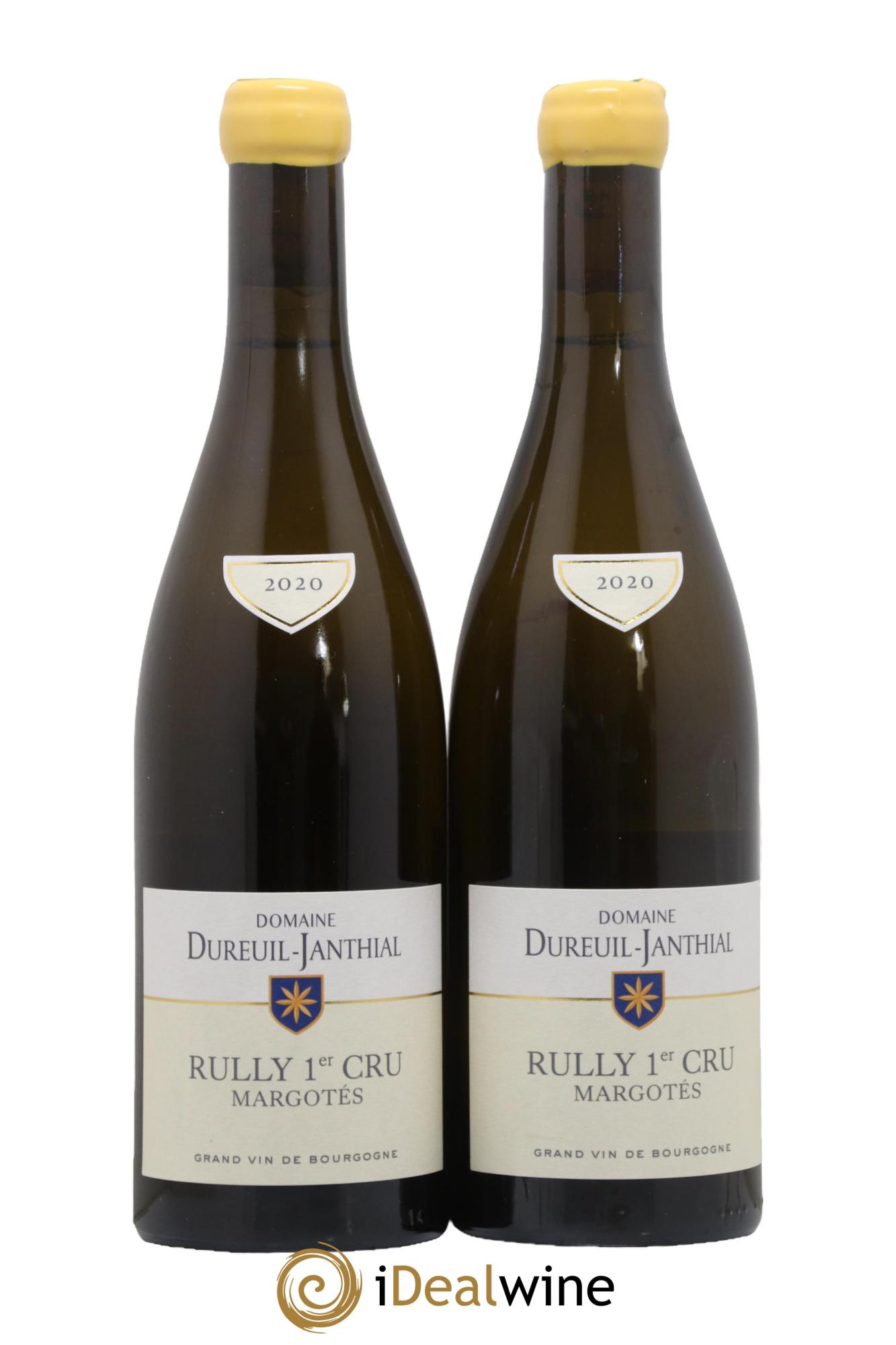 Rully 1er Cru Les Margotés Vincent Dureuil-Janthial  2020 - Lotto di 2 bottiglie - 0