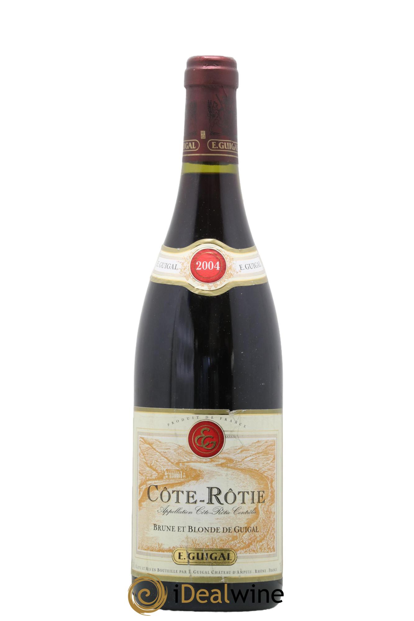 Côte-Rôtie Côtes Brune et Blonde Guigal 2004 - Lot of 1 bottle - 0