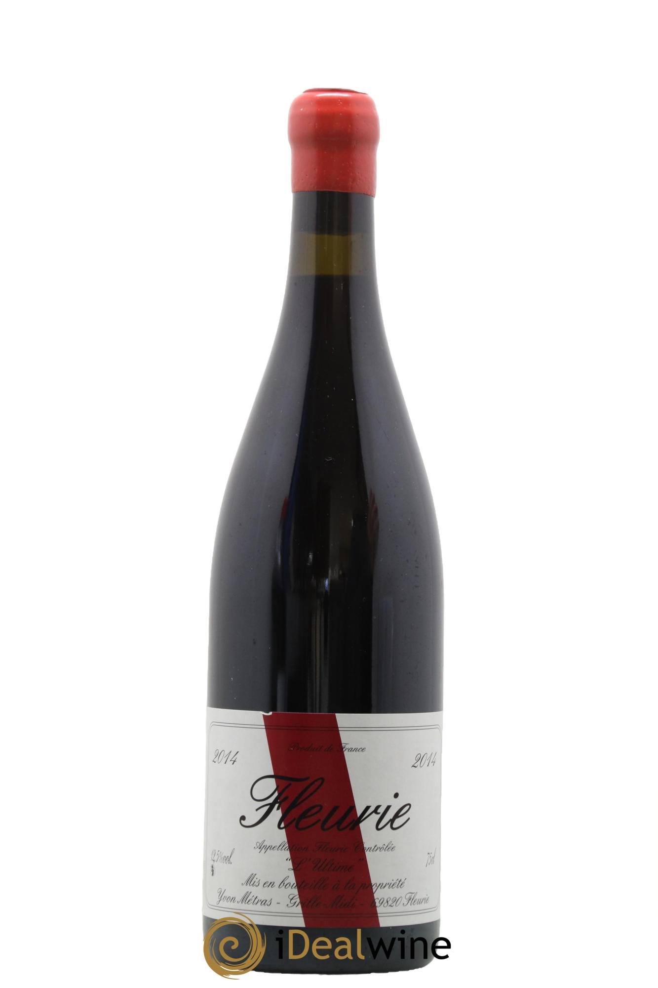 Fleurie l'Ultime Yvon Métras  2014 - Lot de 1 bouteille - 0