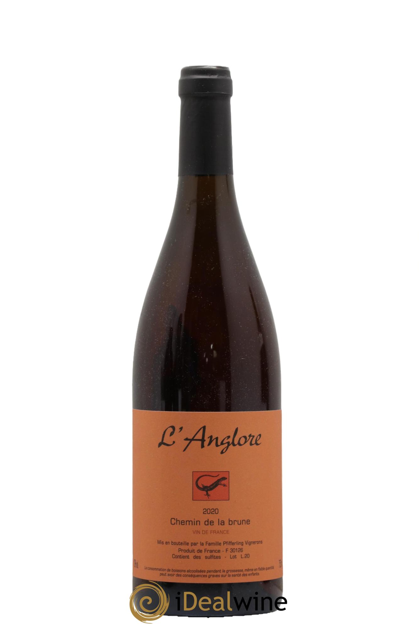 Vin de France Chemin de la brune L'Anglore 2020 - Lotto di 1 bottiglia - 0