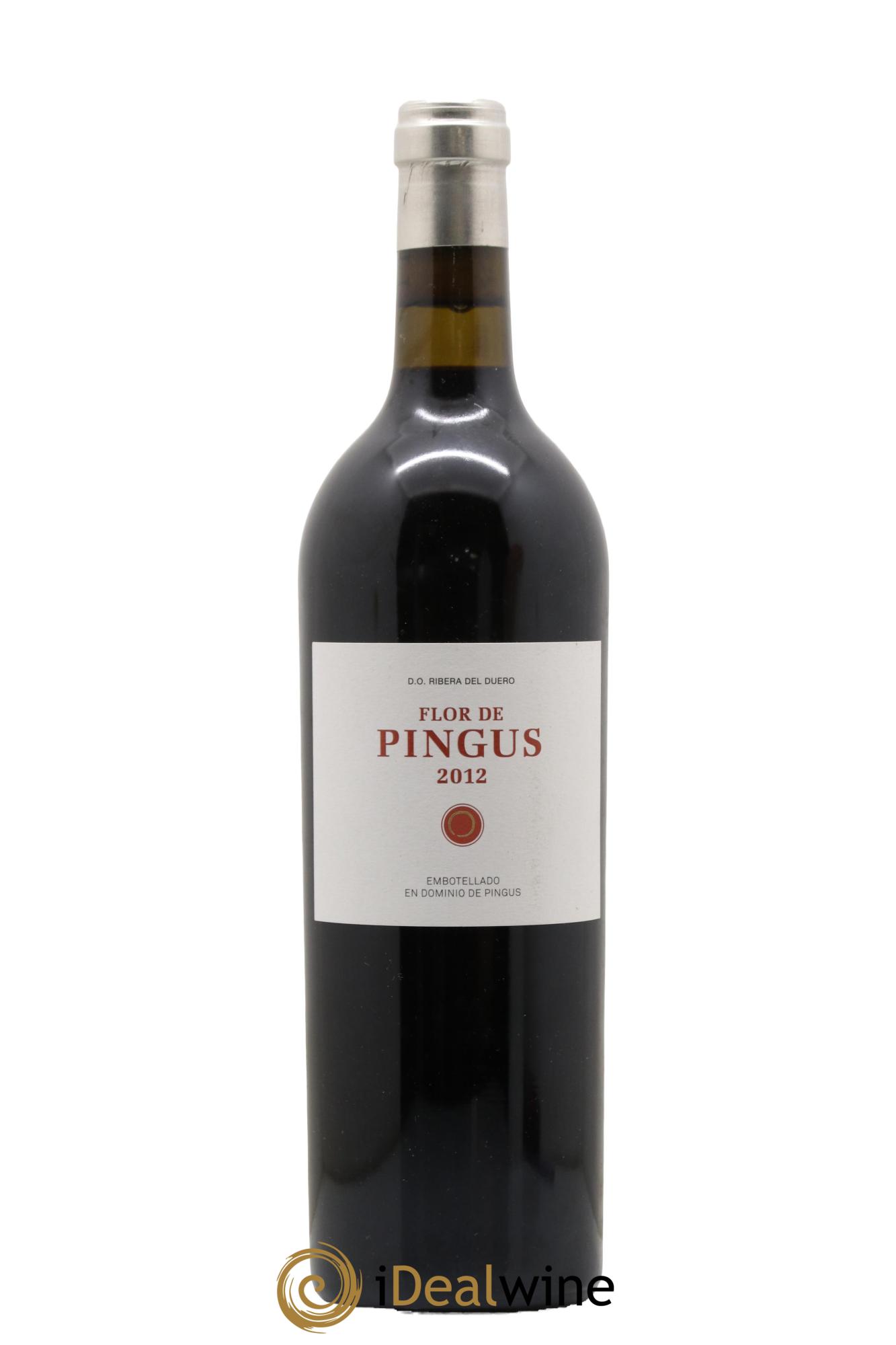 Ribera Del Duero Flor de Pingus Dominio de Pingus - Peter Sisseck 2012 - Lot de 1 bouteille - 0