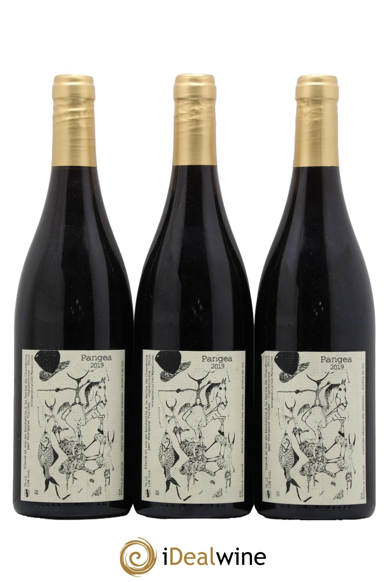 Vin de France Pangea Morgane Turlier  2019 - Lot of 3 bottles - 0