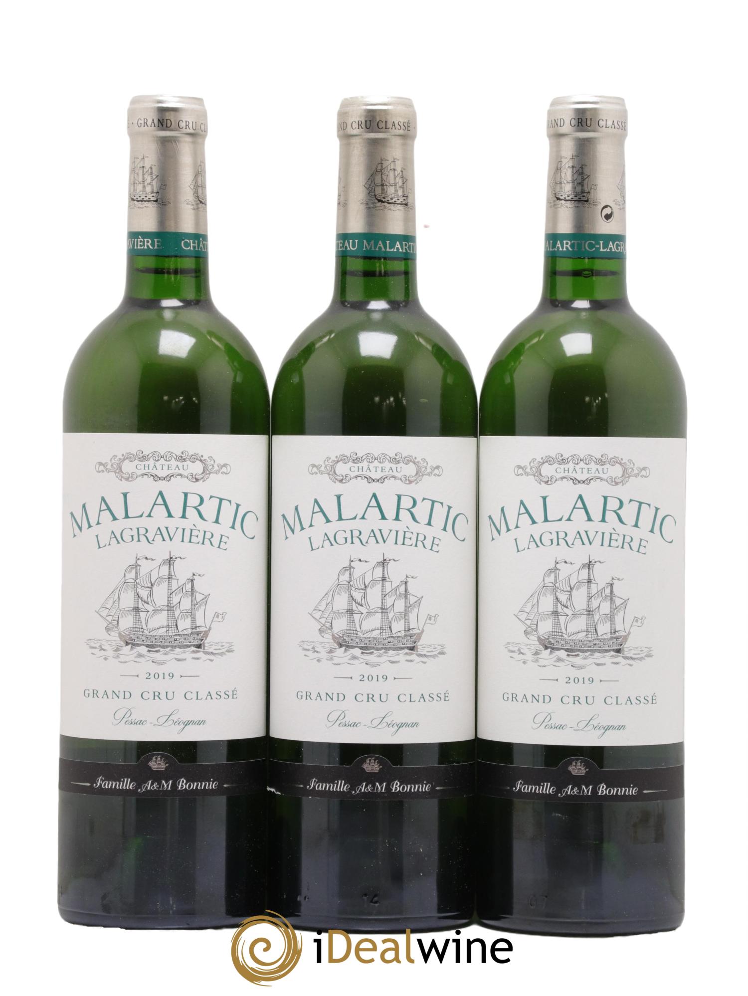 Château Malartic-Lagravière Cru Classé de Graves  2019 - Lot of 6 bottles - 2