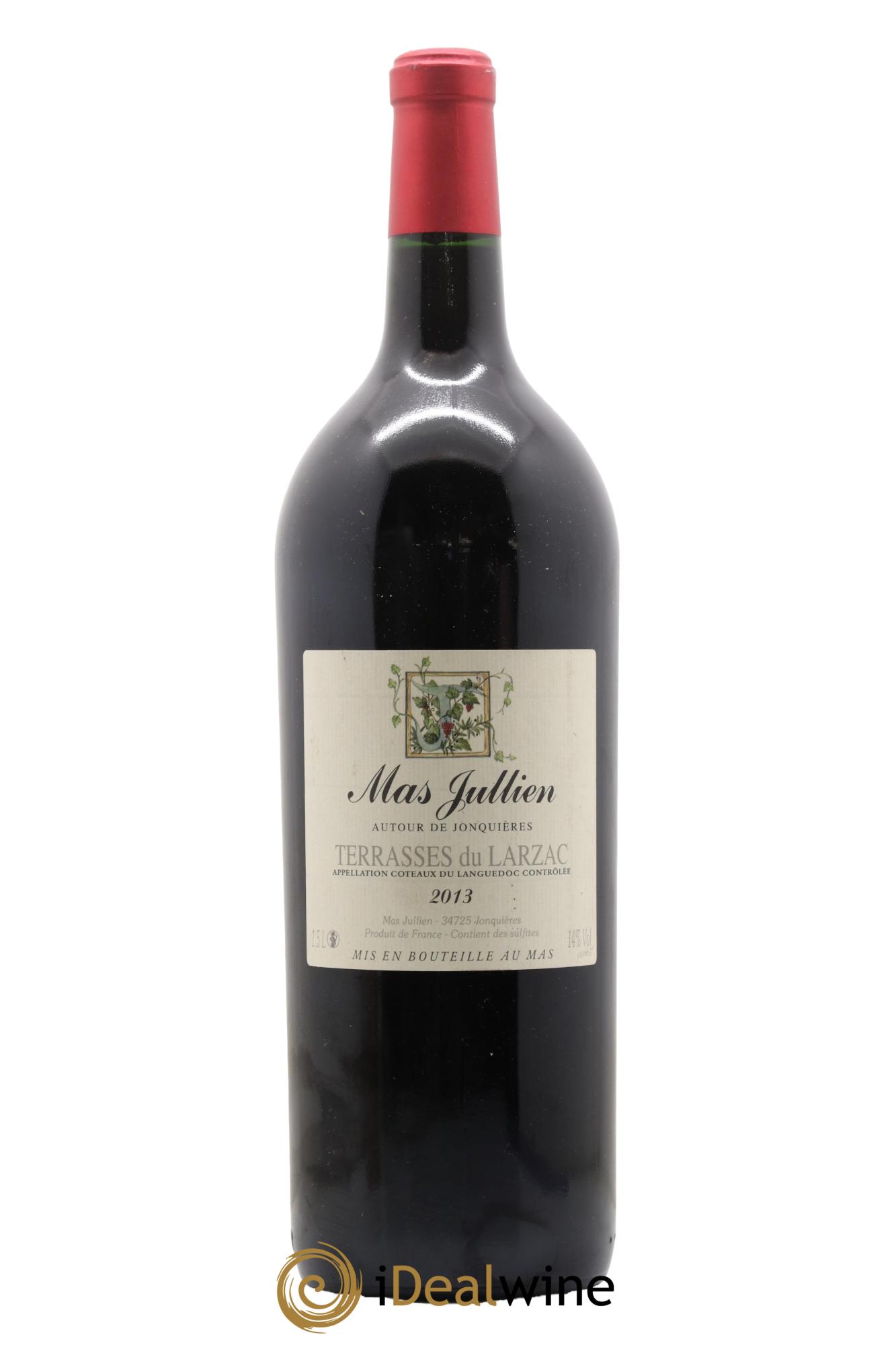 Coteaux du Languedoc - Terrasses du Larzac Mas Jullien  Autour de Jonquières Olivier Jullien 2013 - Lot of 1 magnum - 0