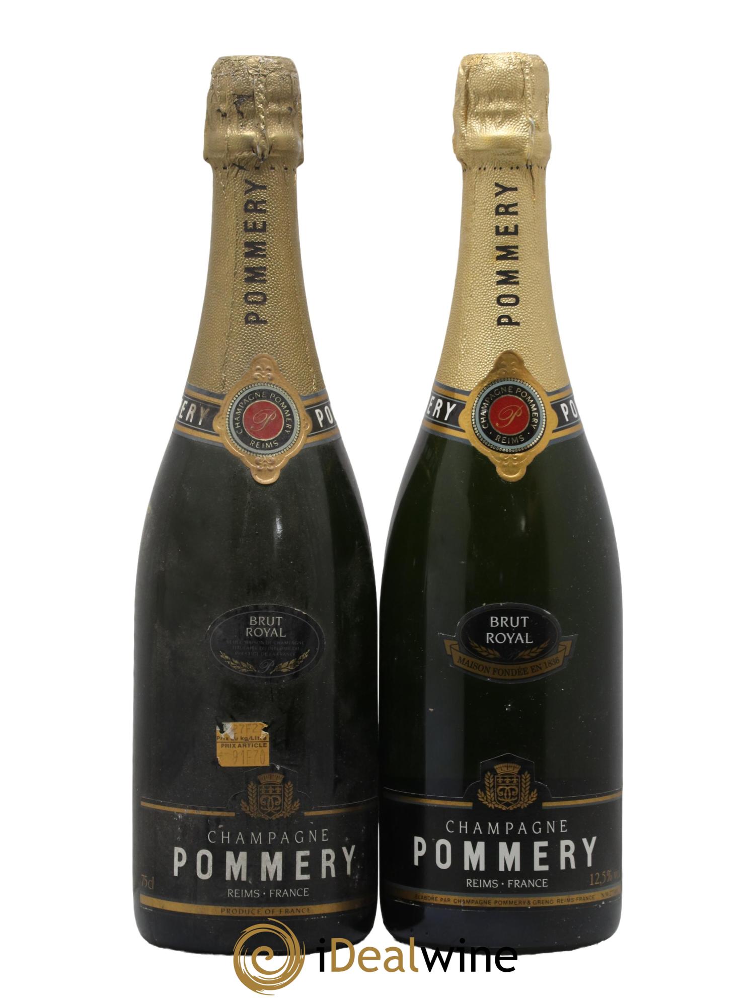 Champagne Brut Royale Maison Pommery - Lot de 2 bouteilles - 0