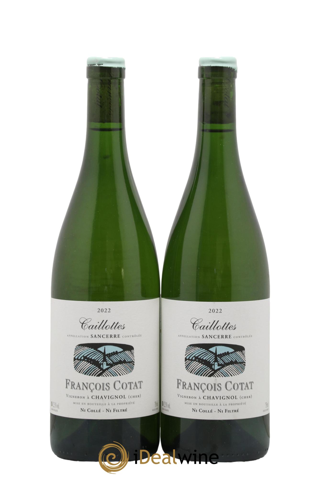 Sancerre Les Caillottes François Cotat 2022 - Posten von 2 Flaschen - 0