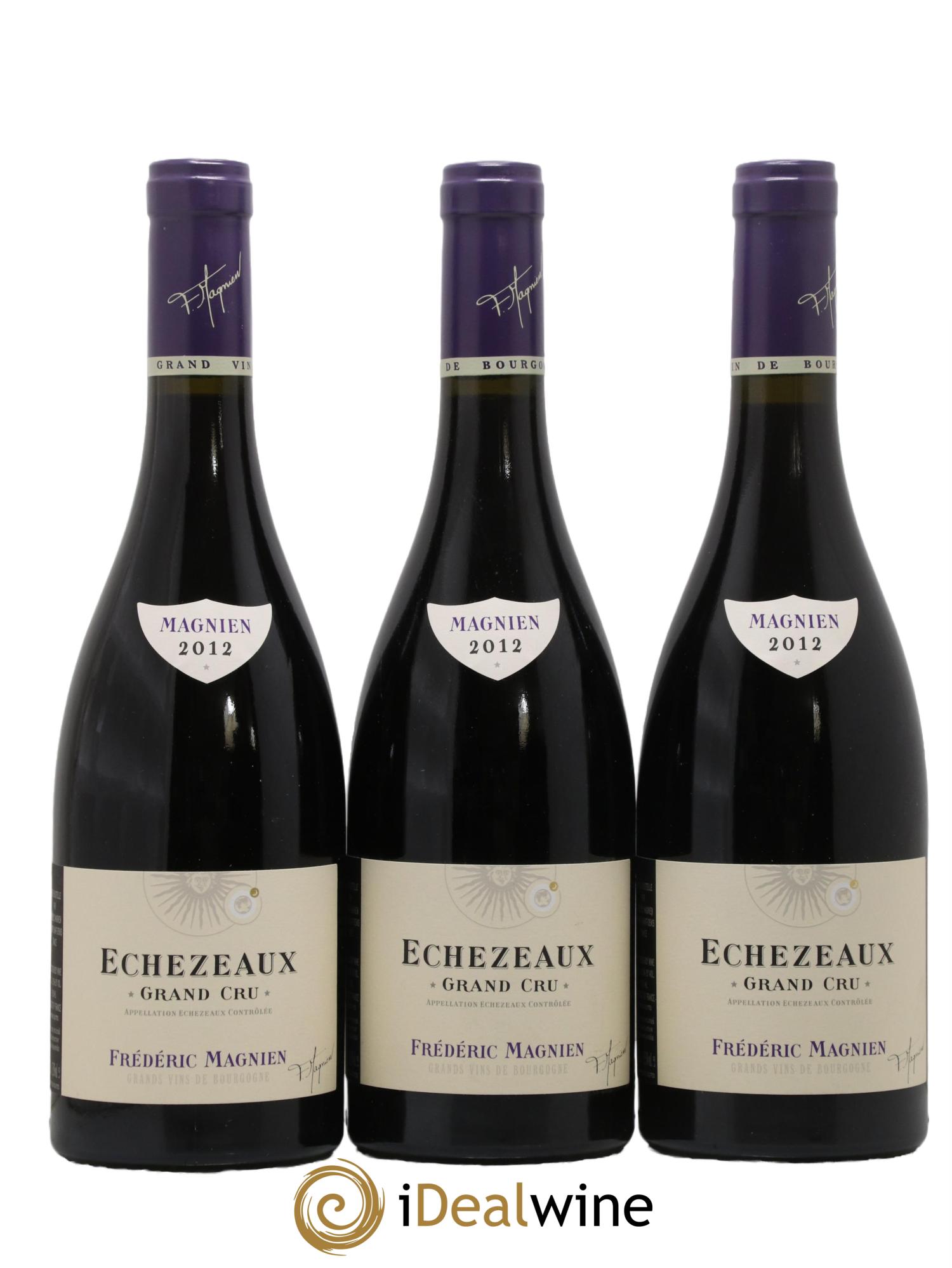 Echézeaux Grand Cru Frédéric Magnien 2012 - Lot of 3 bottles - 0