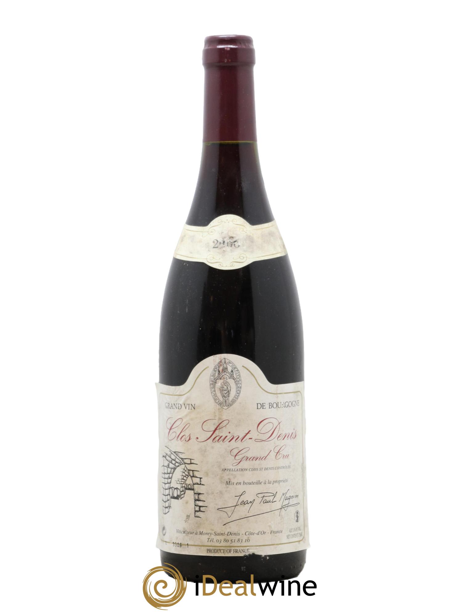 Clos Saint-Denis Grand Cru Jean-Paul Magnien 2006 - Posten von 1 Flasche - 0