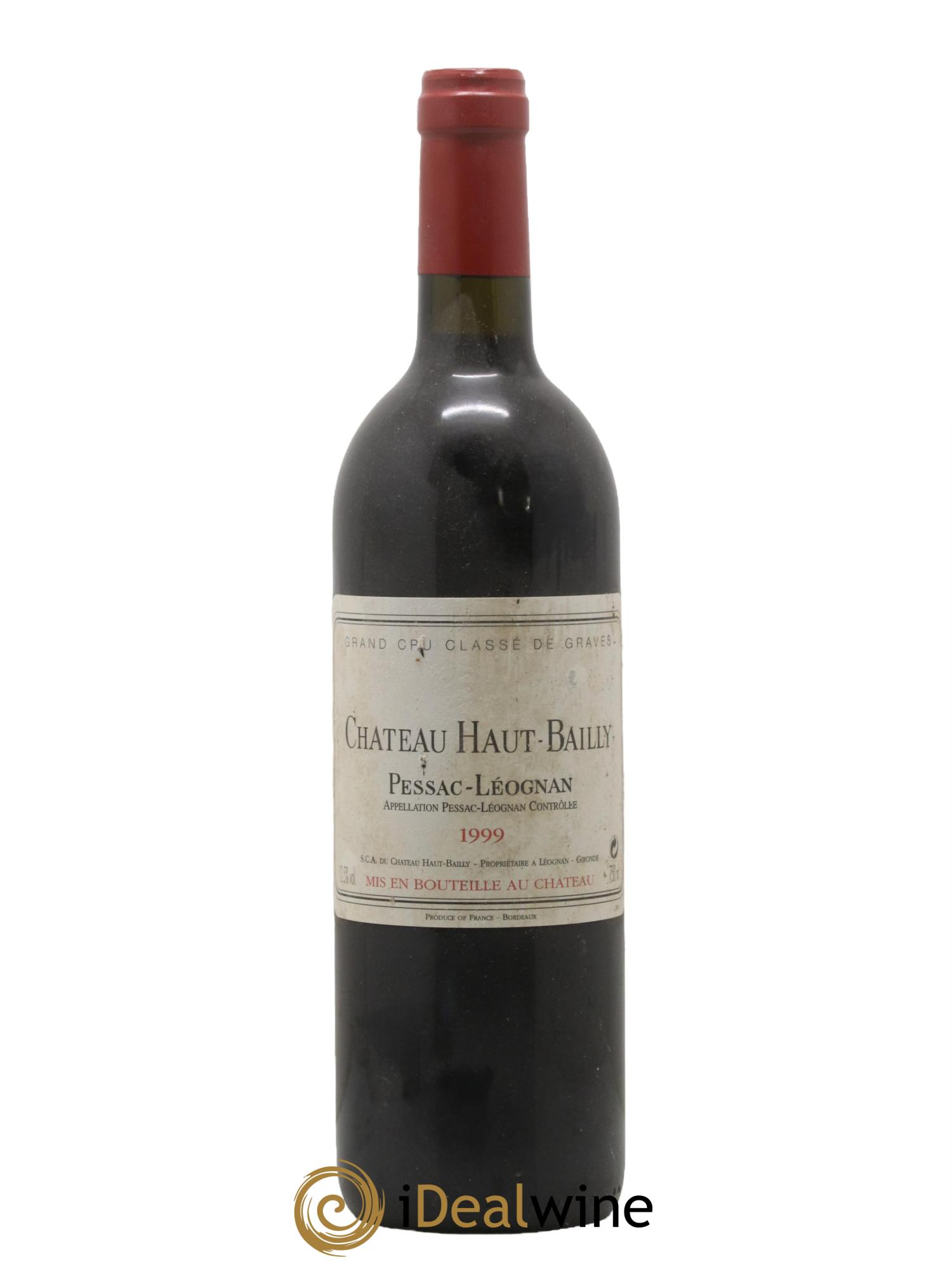 Château Haut-Bailly Cru Classé de Graves 1999 - Lot de 1 bouteille - 0