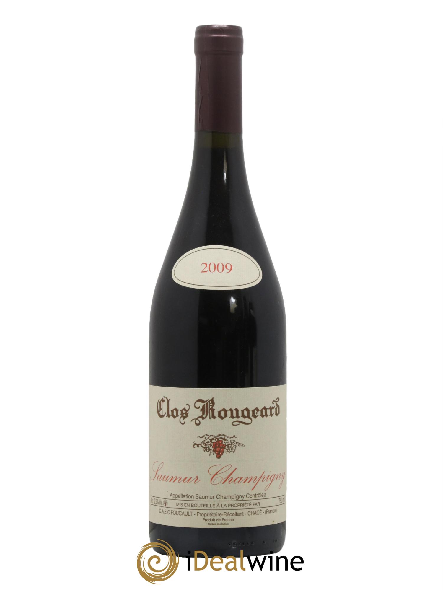 Saumur-Champigny Clos Rougeard 2009 - Lot de 1 bouteille - 0