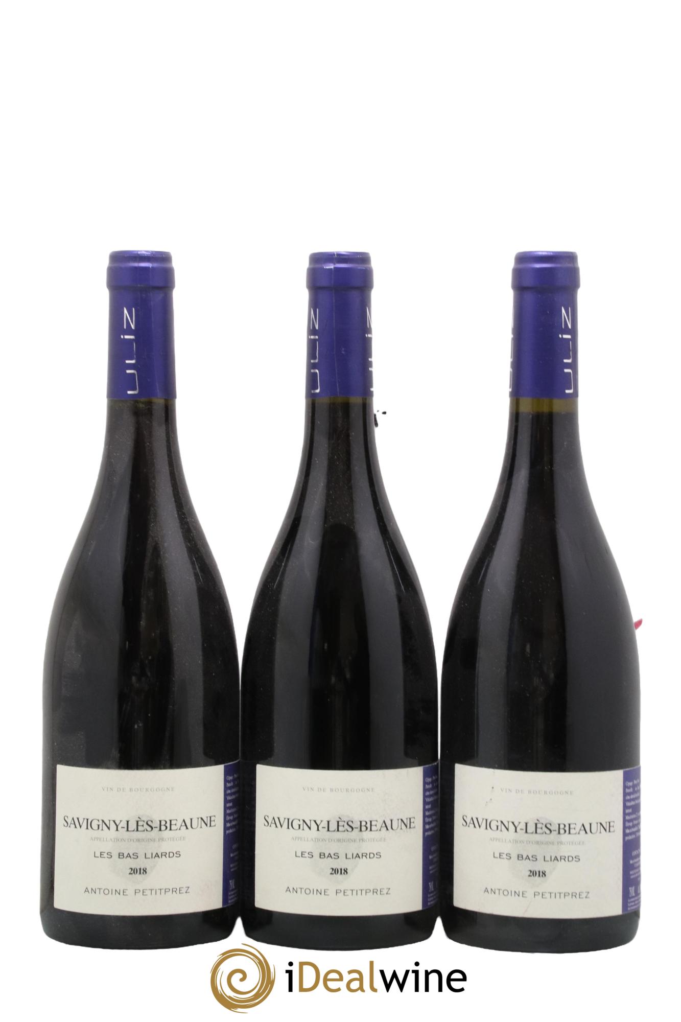 Savigny-lès-Beaune Les Bas Liards Uliz (Domaine) 2018 - Lotto di 3 bottiglie - 0