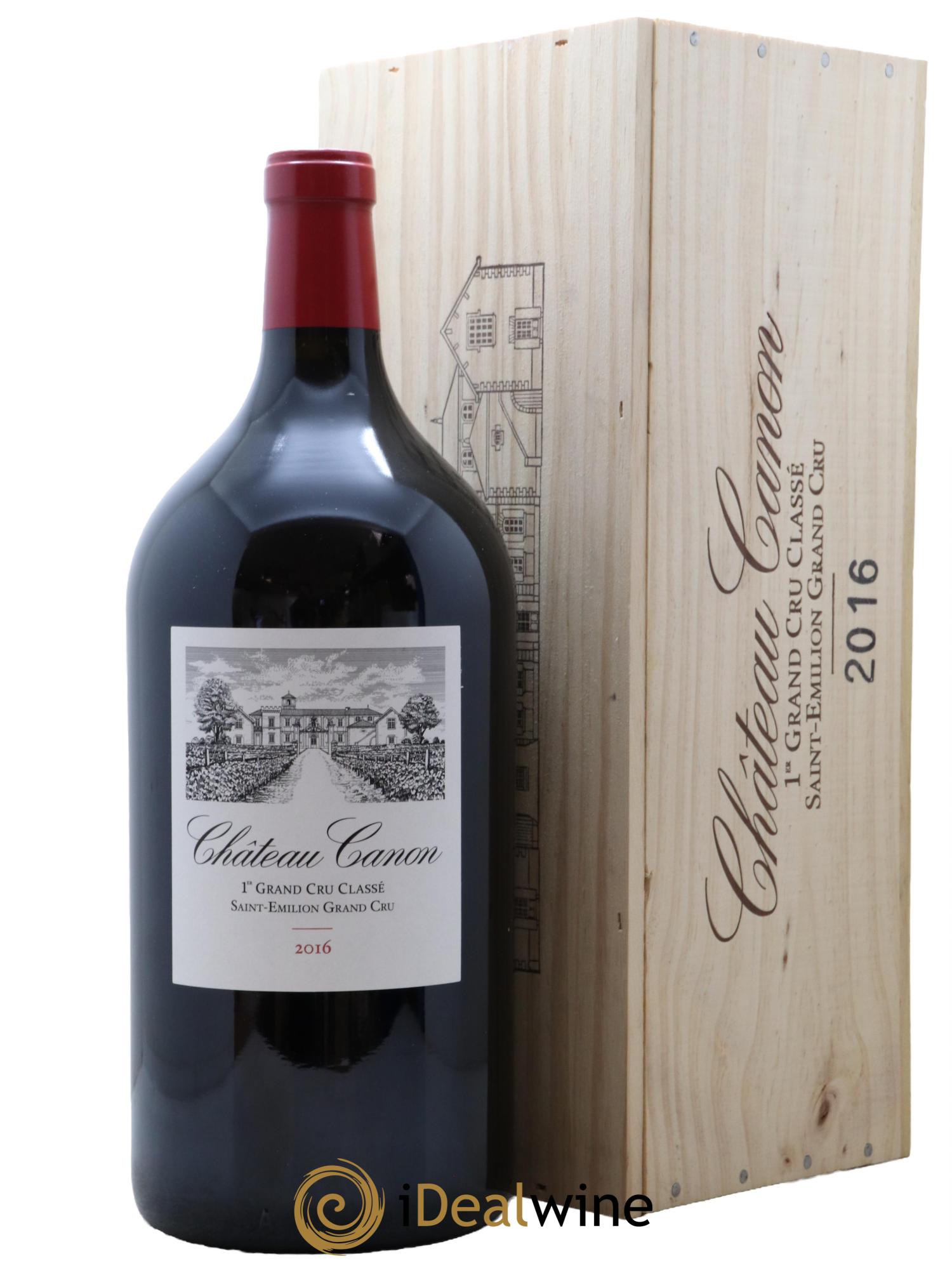 Château Canon 1er Grand Cru Classé B  2016 - Lot of 1 double magnum - 0