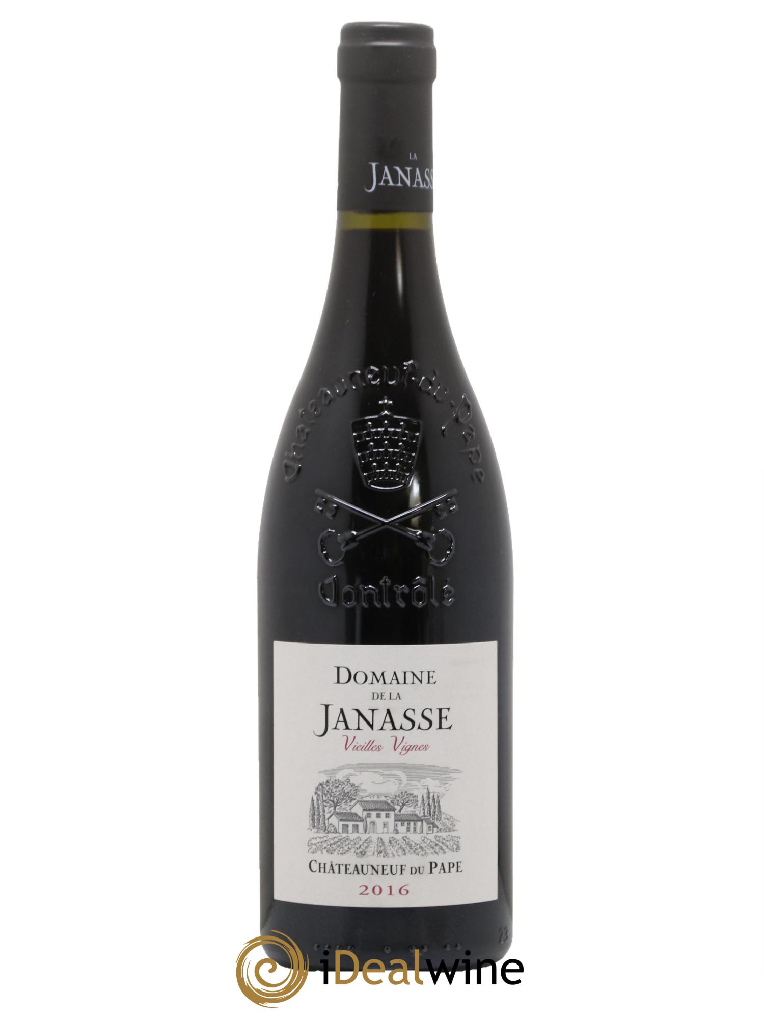 Châteauneuf-du-Pape Cuvée Vieilles Vignes La Janasse (Domaine de) 2016 - Lot de 1 bouteille - 0