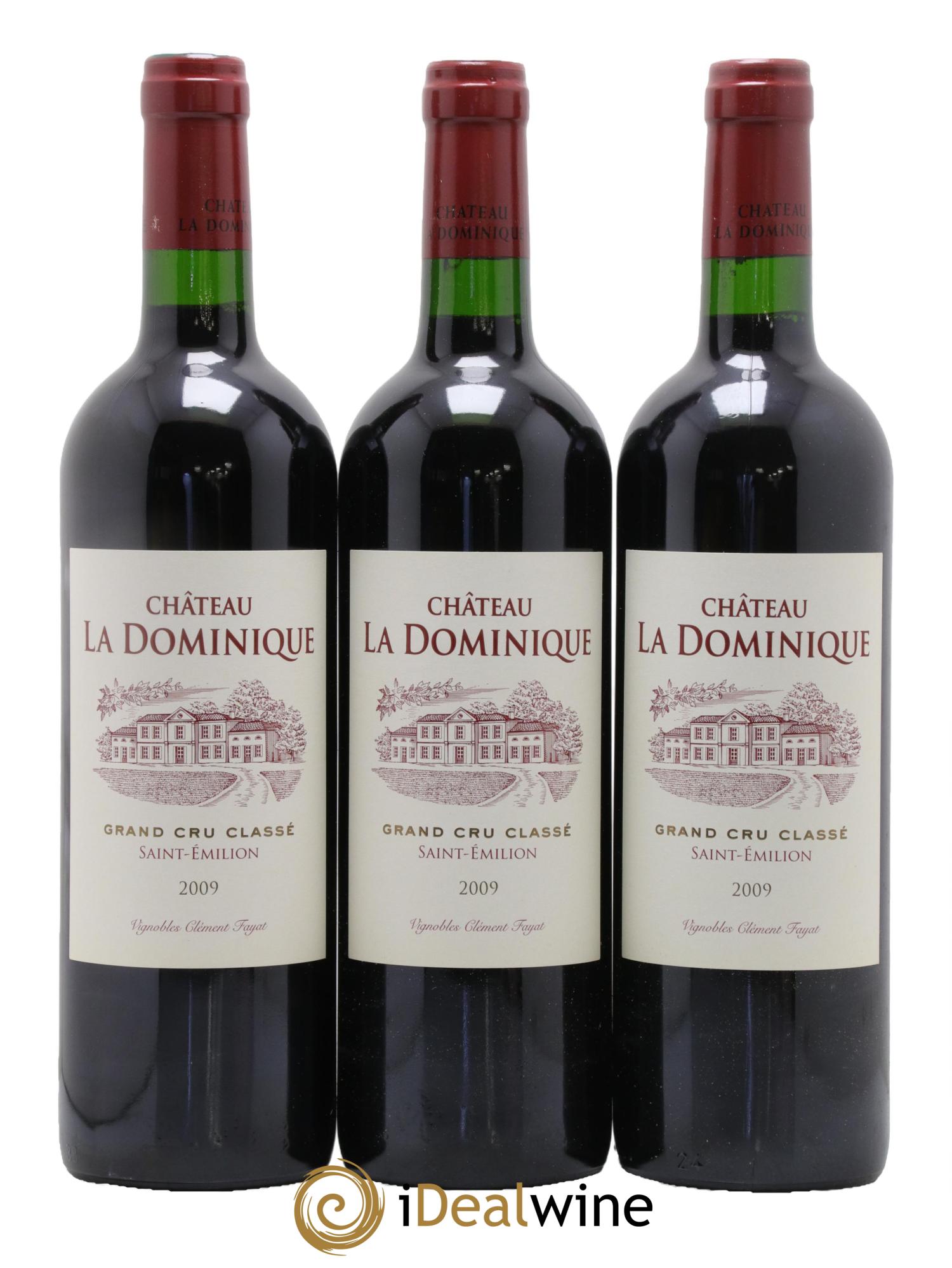 Château la Dominique Grand Cru Classé 2009 - Lot de 12 bouteilles - 4