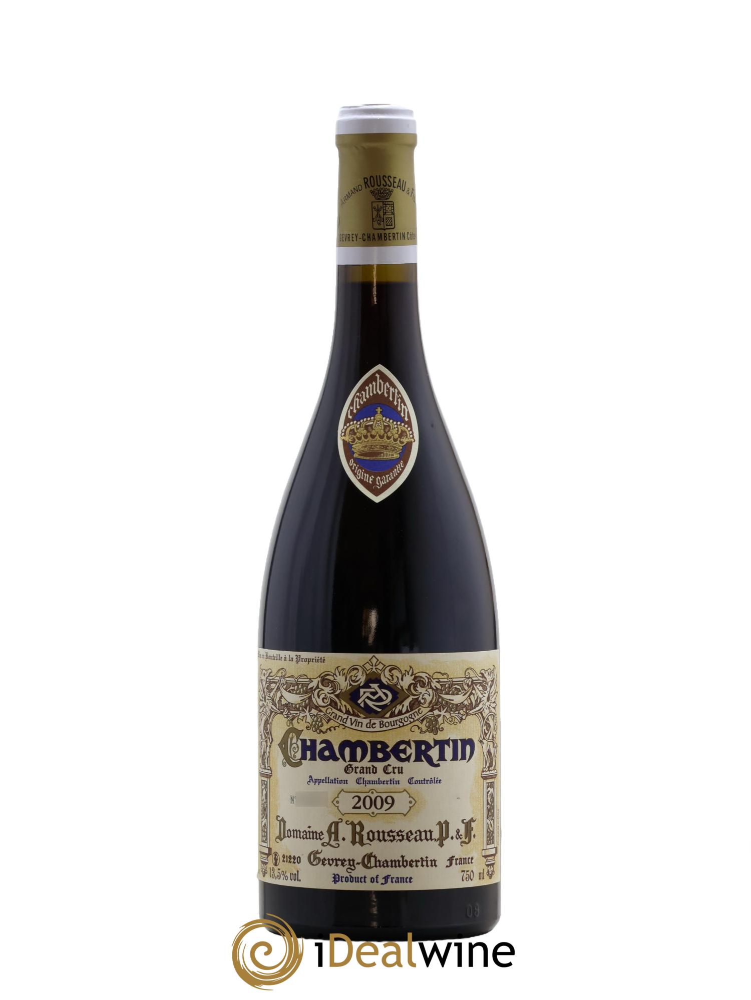 Chambertin Grand Cru Armand Rousseau (Domaine) 2009 - Lotto di 1 bottiglia - 0