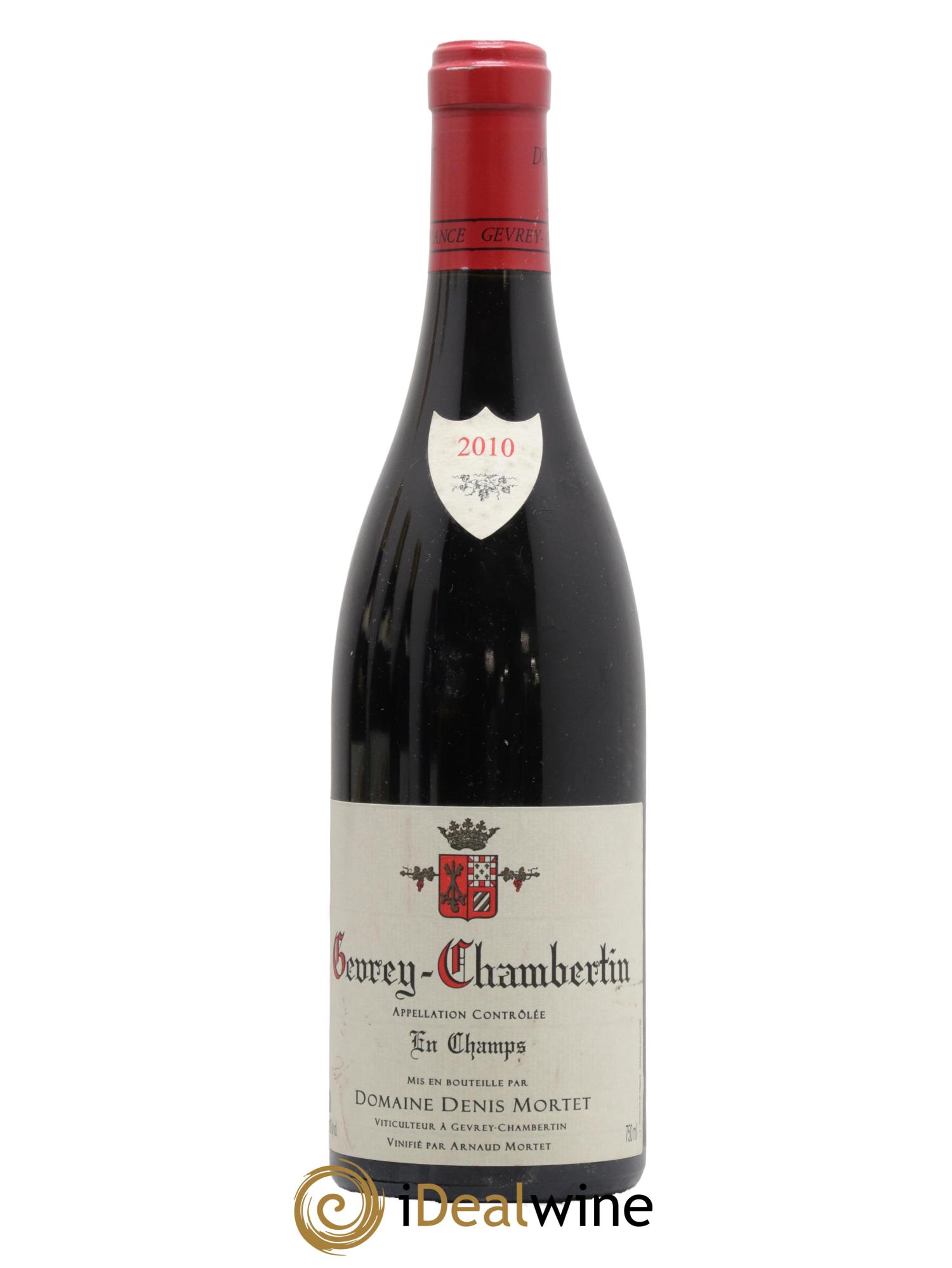 Gevrey-Chambertin En Champs Denis Mortet 2010 - Lot de 1 bouteille - 0