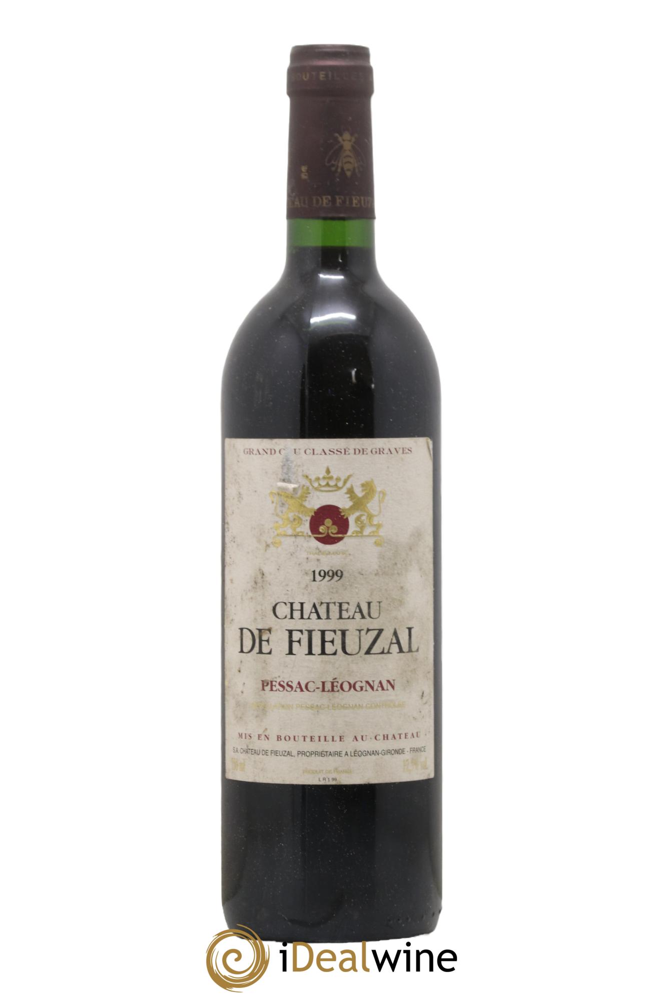 Château de Fieuzal Cru Classé de Graves 1999 - Posten von 1 Flasche - 0