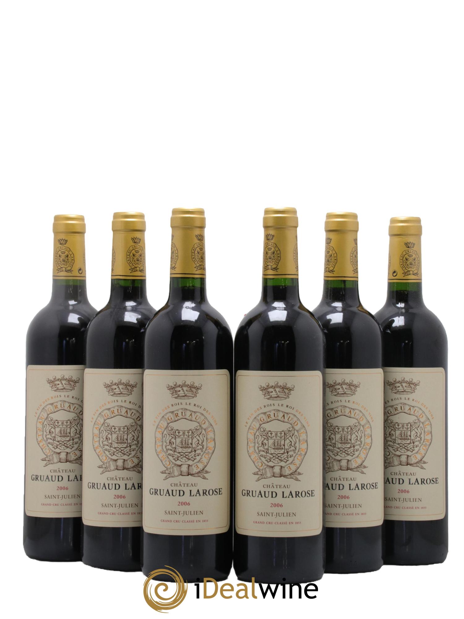 Château Gruaud Larose 2ème Grand Cru Classé 2006 - Lot of 6 bottles - 0