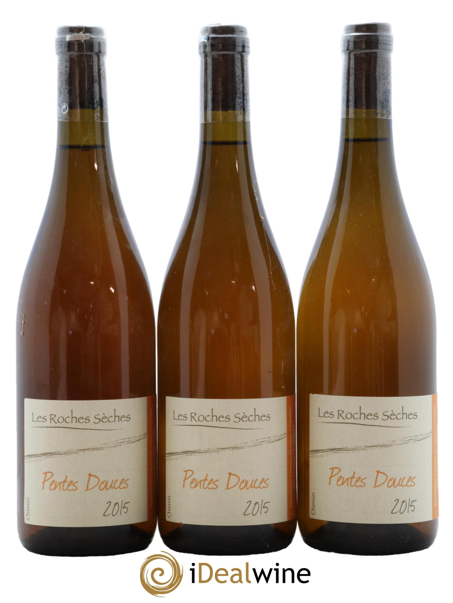 Vin de France Les Roches Seches Pentes Douce La Guimardiere 2015 - Lot of 3 bottles - 0