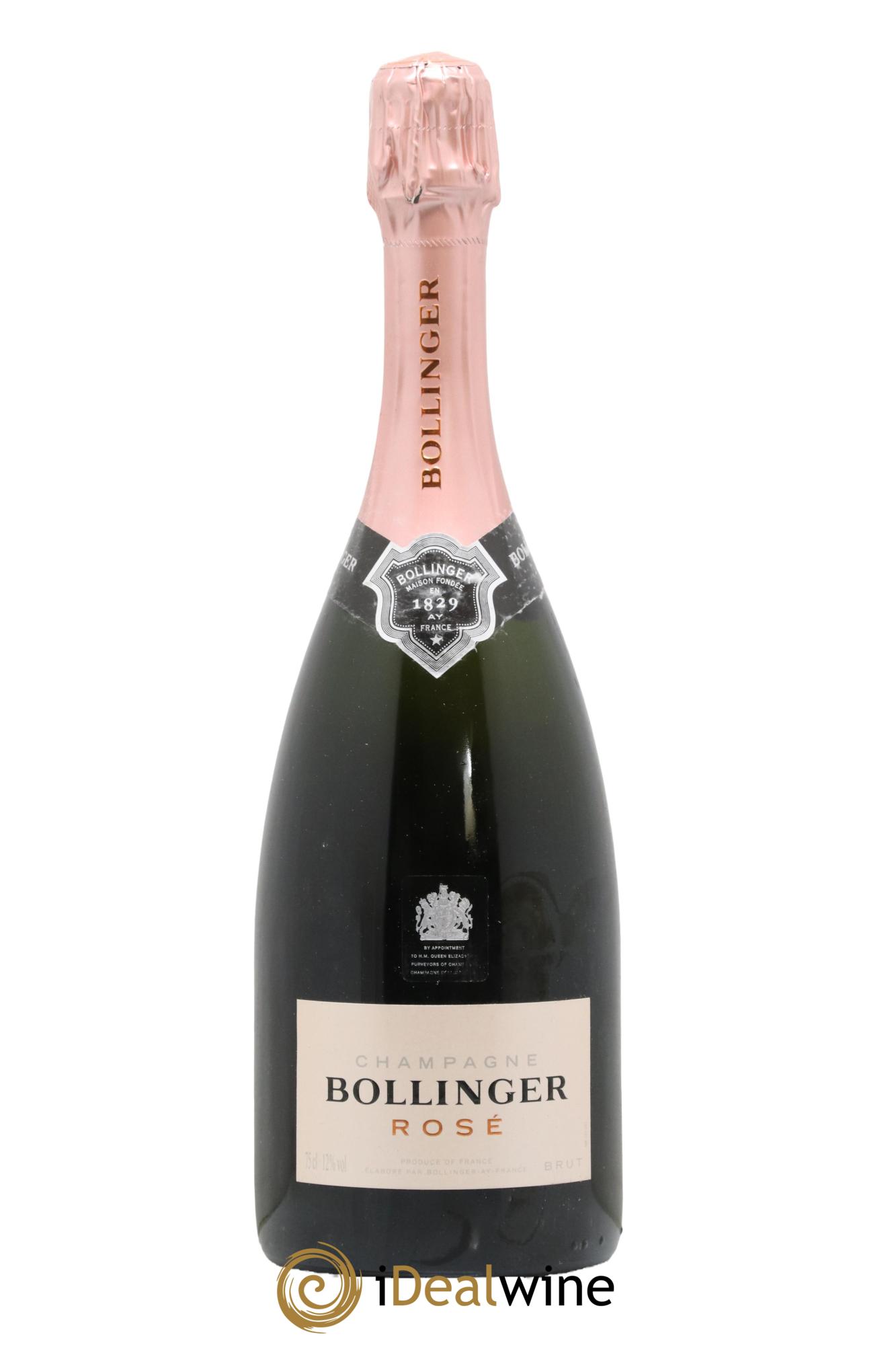 Champagne Bollinger Rosé Brut (Rosé effervescent)