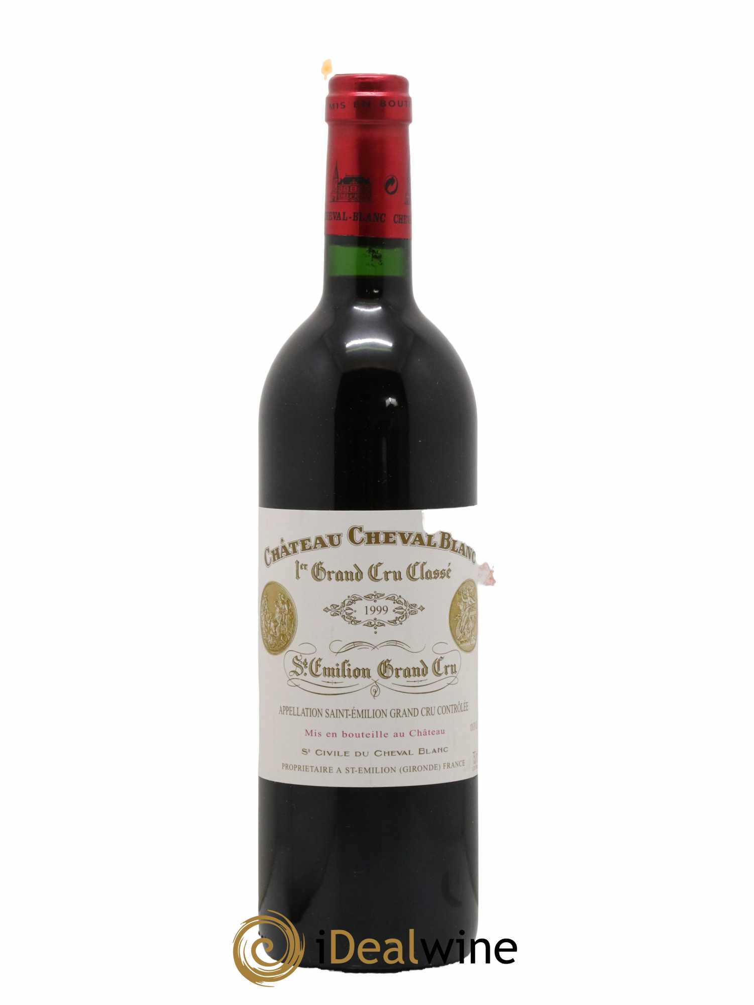 Château Cheval Blanc 1er Grand Cru Classé A 1999 - Lotto di 1 bottiglia - 0