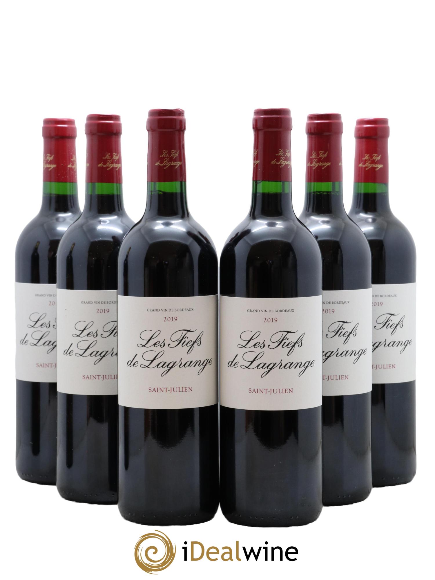 Les Fiefs de Lagrange Second Vin  2019 - Lot de 6 bouteilles - 0