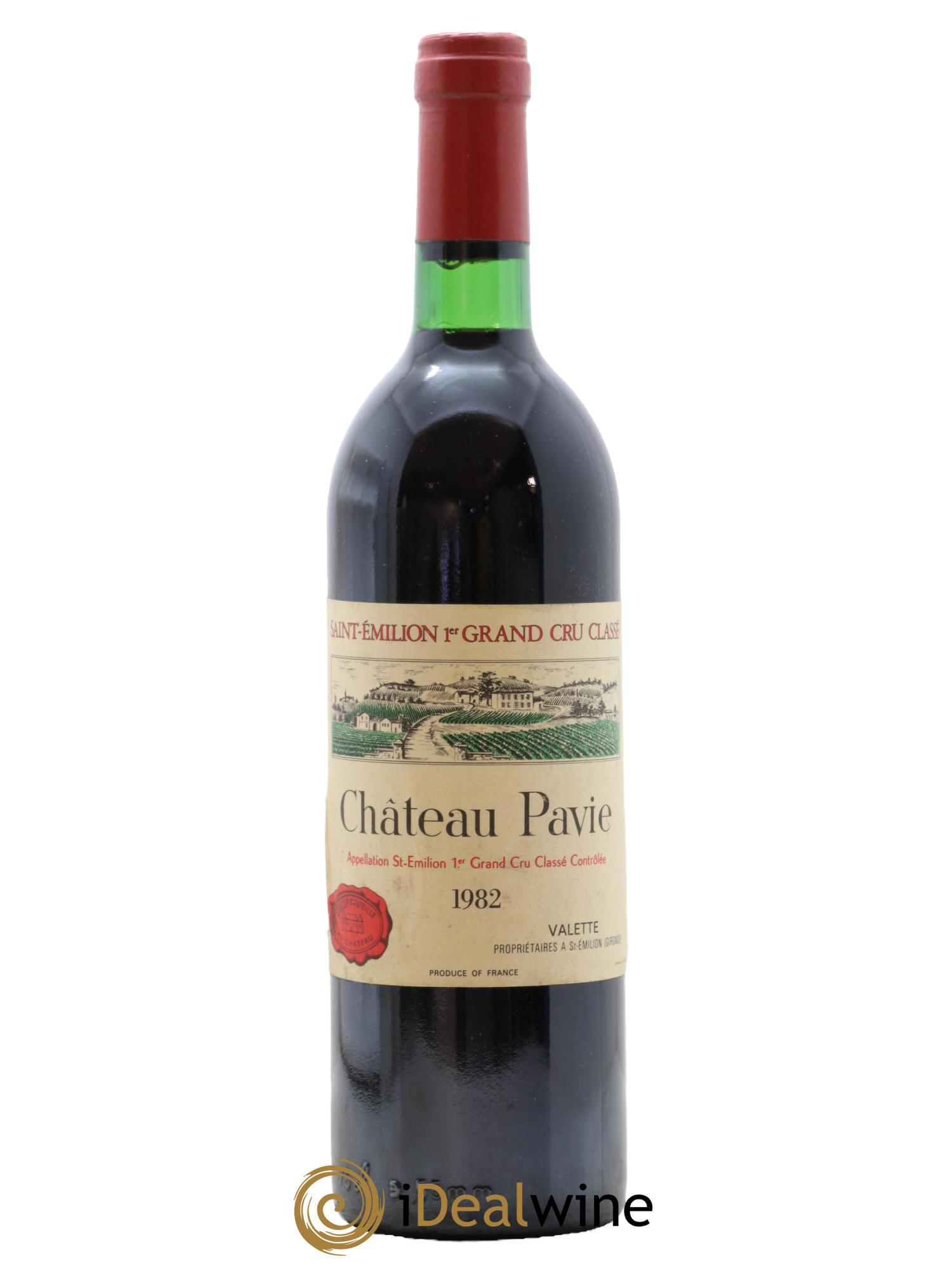 Château Pavie 1er Grand Cru Classé A 1982 - Lotto di 1 bottiglia - 0