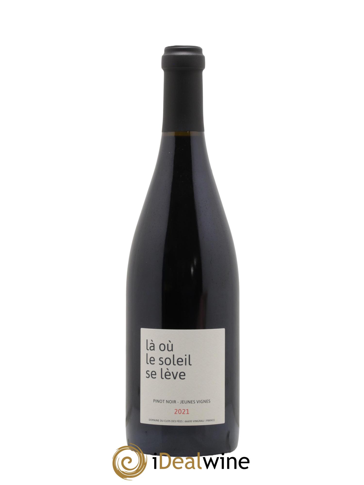 IGP Côtes Catalanes (VDP des Côtes Catalanes) Là où Le Soleil se Lève Clos des Fées Hervé Bizeul 2021 - Lot de 1 bouteille - 1