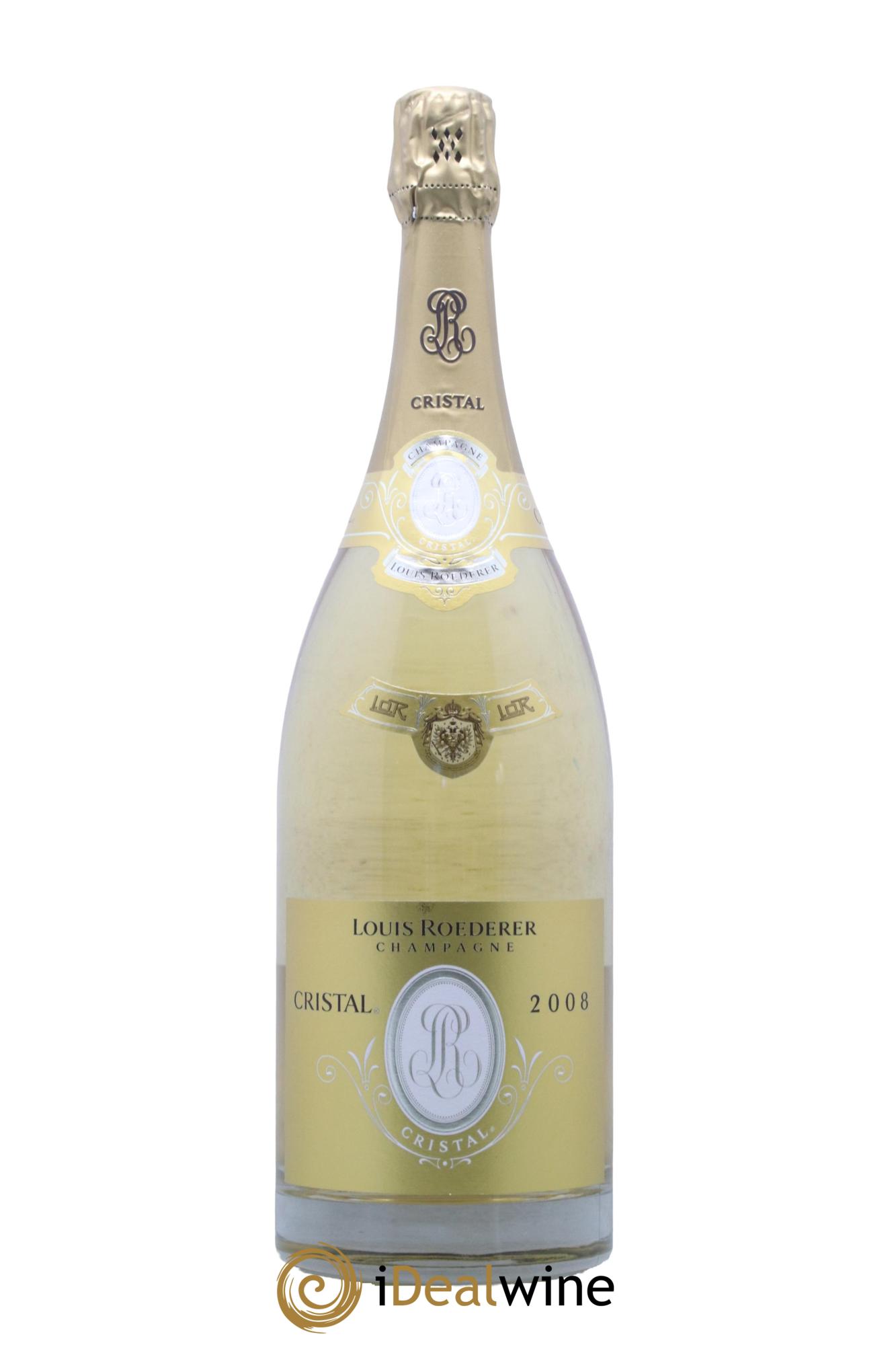 Cristal Louis Roederer 2008 - Posten von 1 Magnum - 0