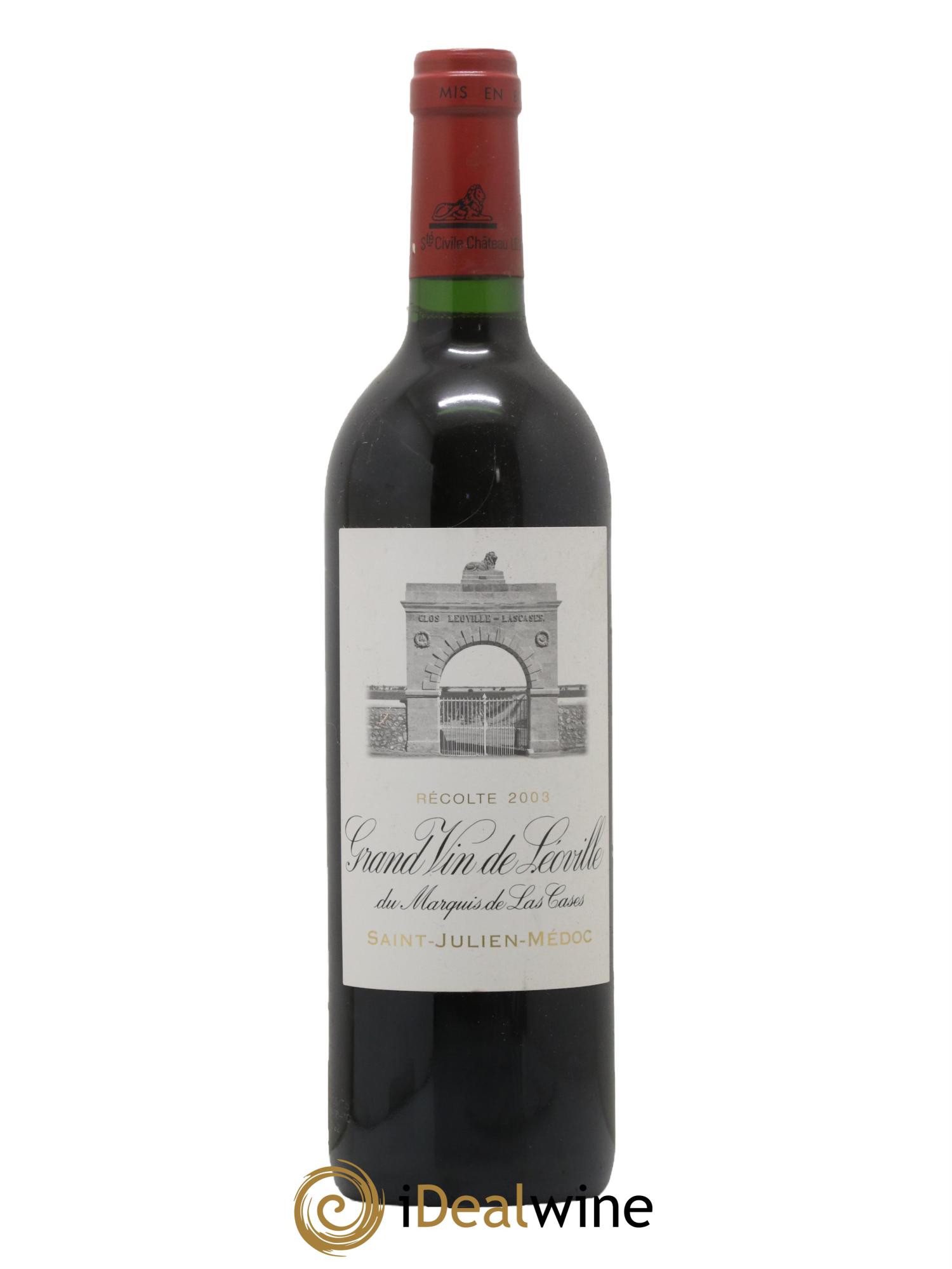 Château Léoville Las Cases 2ème Grand Cru Classé 2003 - Lotto di 1 bottiglia - 0