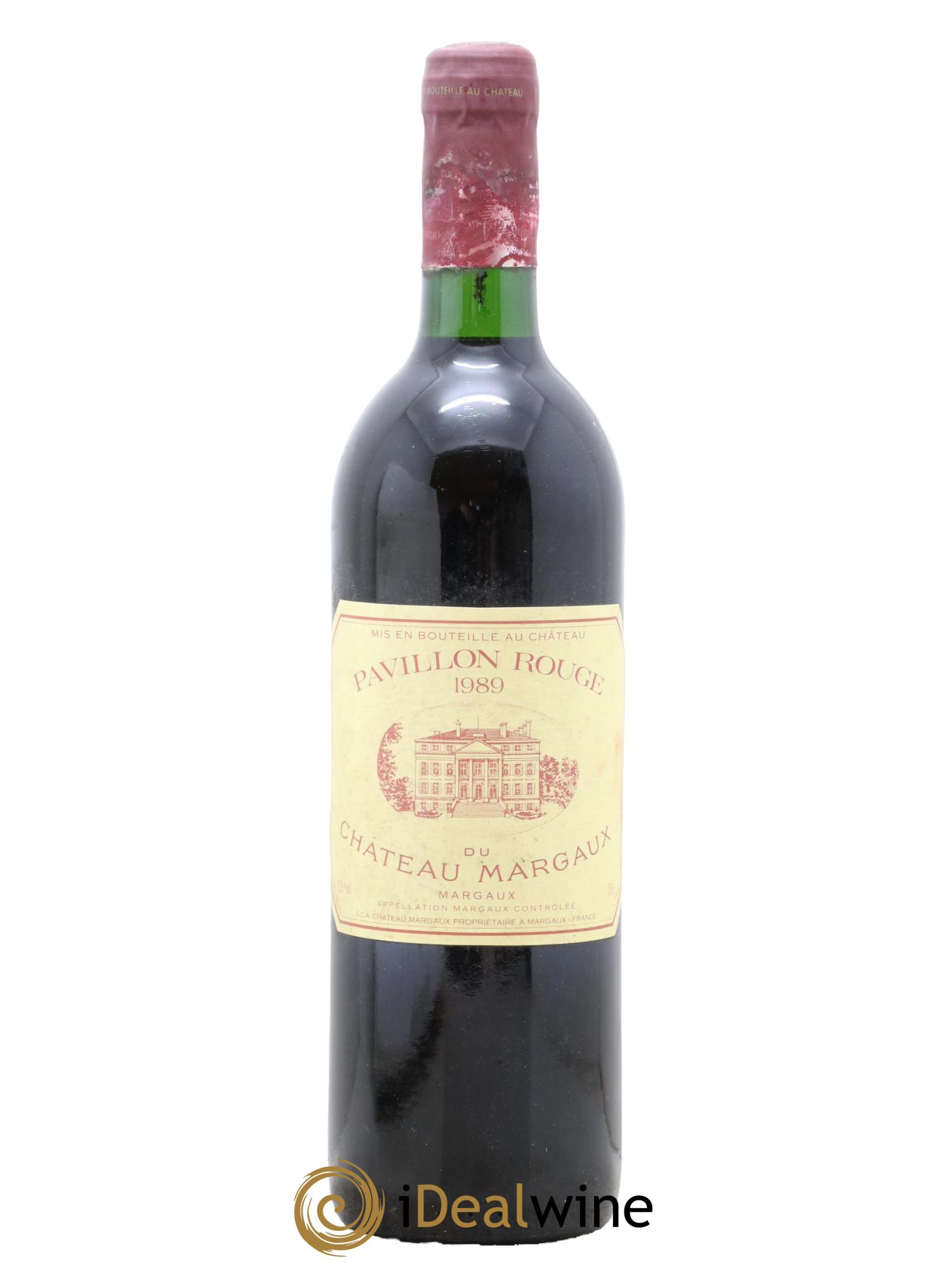 Pavillon Rouge du Château Margaux Second Vin  1989 - Lot of 1 bottle - 0