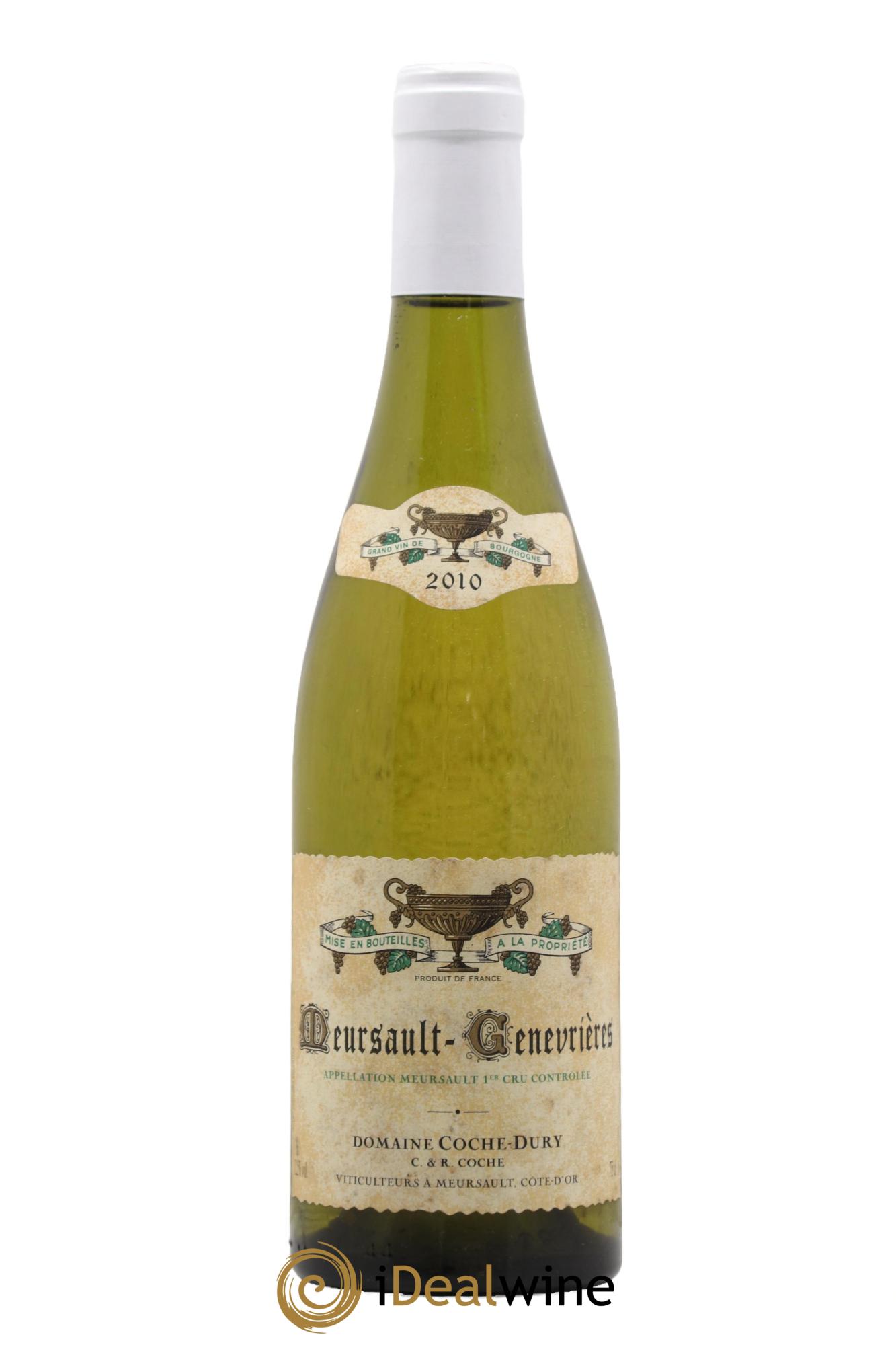 Meursault 1er Cru Genevrières Coche Dury (Domaine) 2010 - Posten von 1 Flasche - 0