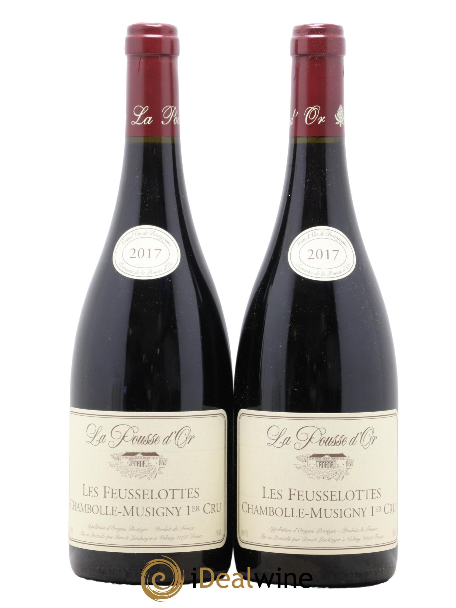 Chambolle-Musigny 1er Cru Les Feusselottes La Pousse d'Or (Domaine de) 2017 - Lot de 2 bouteilles - 0