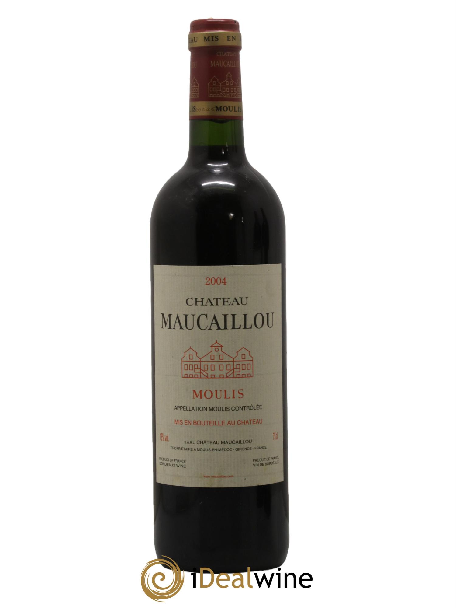 Château Maucaillou 2004 - Posten von 1 Flasche - 0