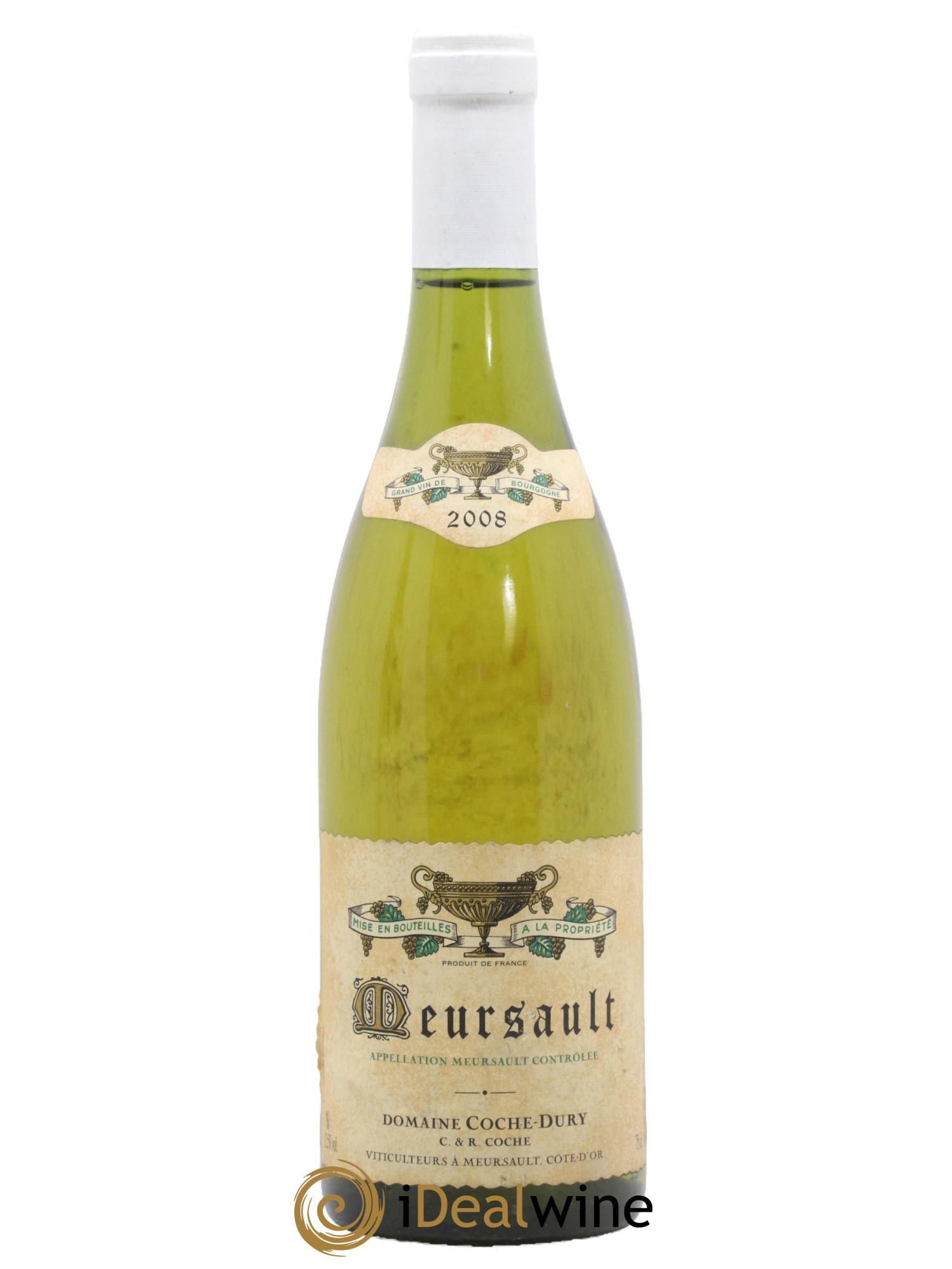 Meursault Coche Dury (Domaine) 2008 - Lotto di 1 bottiglia - 0