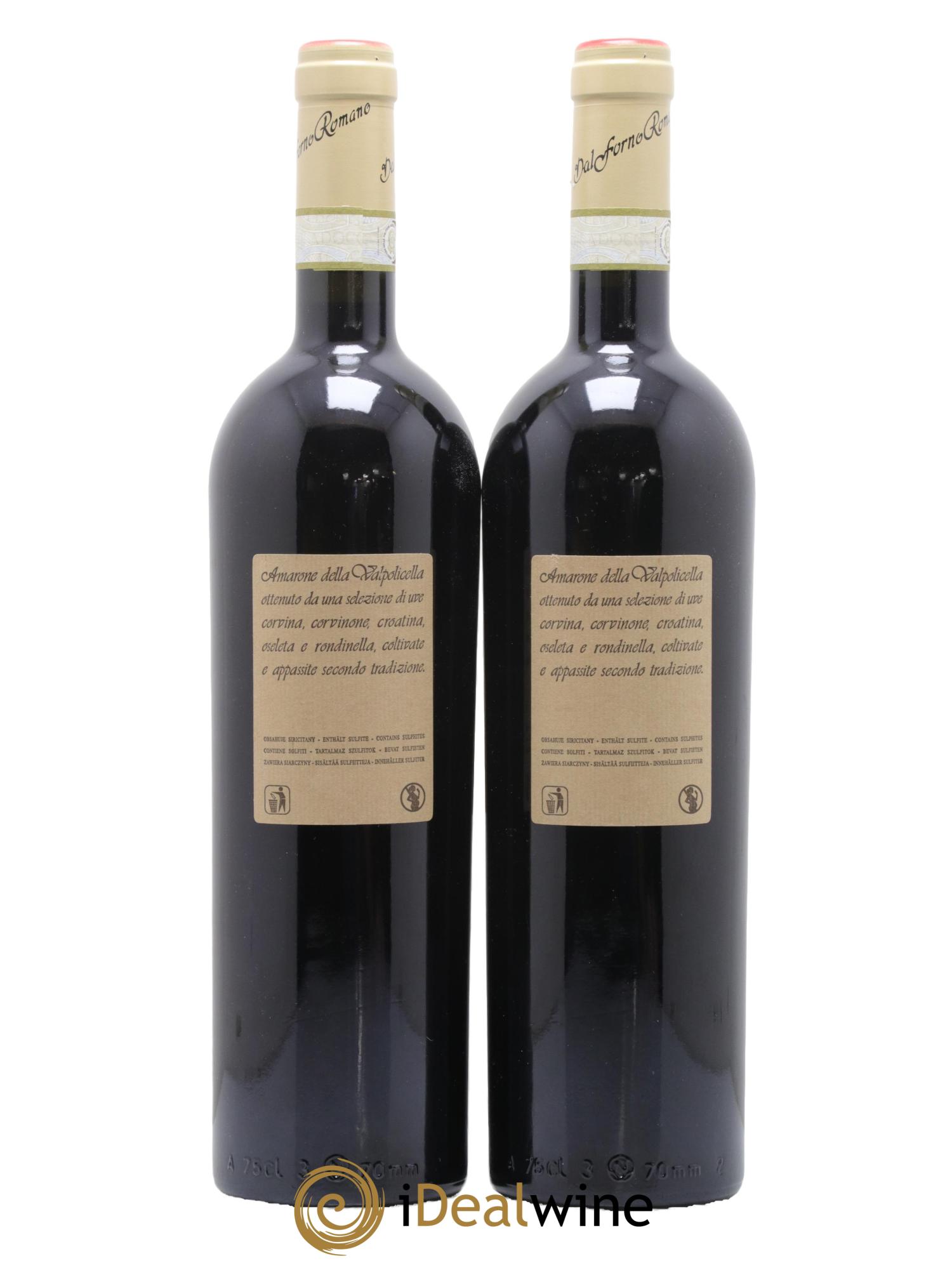 Amarone della Valpolicella DOCG Monte Lodoletta Dal Forno Romano 2010 - Lot of 2 bottles - 1