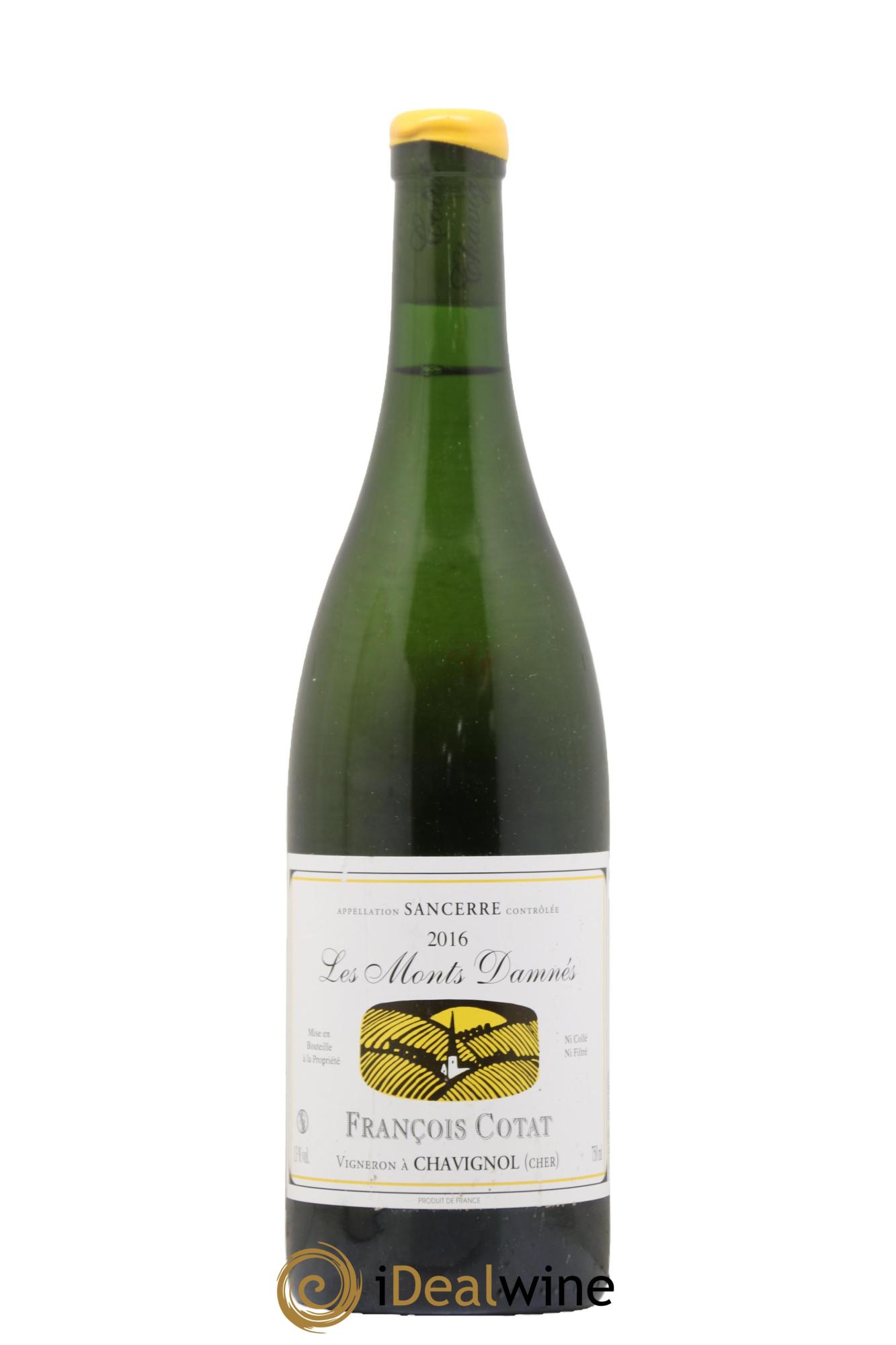 Sancerre Les Monts Damnés François Cotat 2016 - Lot of 1 bottle - 0