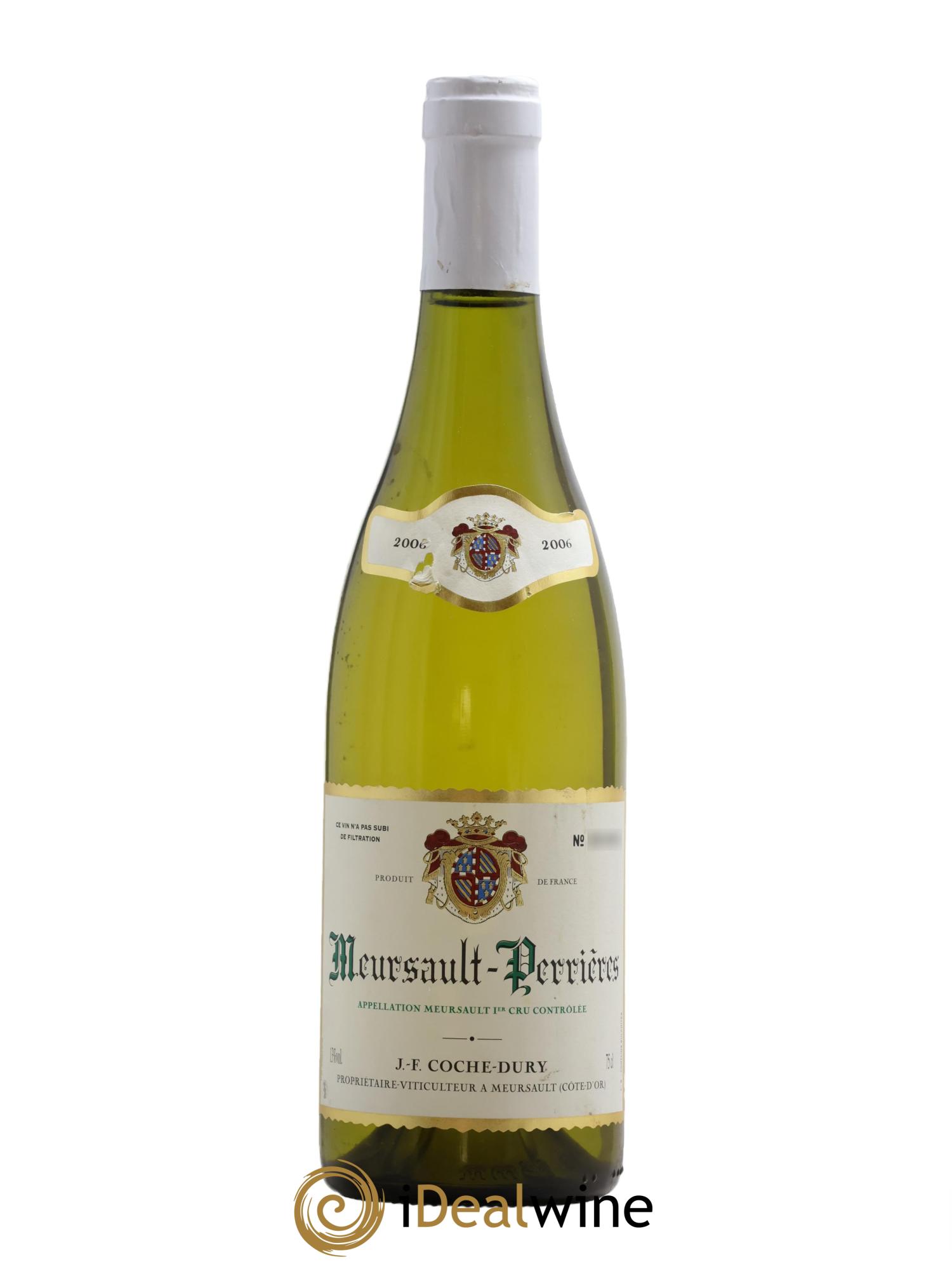 Meursault 1er Cru Perrières Coche Dury (Domaine) 2006 - Lot of 1 bottle - 0