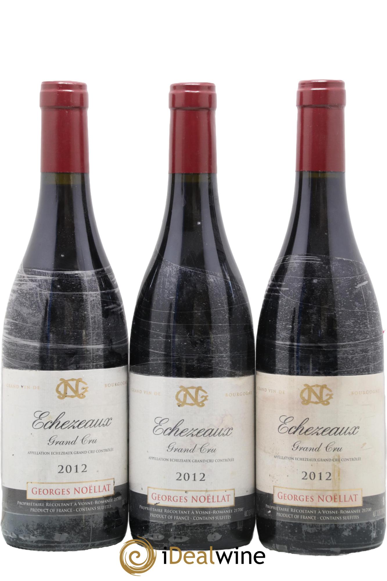 Echezeaux Grand Cru Georges Noëllat (Domaine) 2012 - Lot de 3 bouteilles - 0