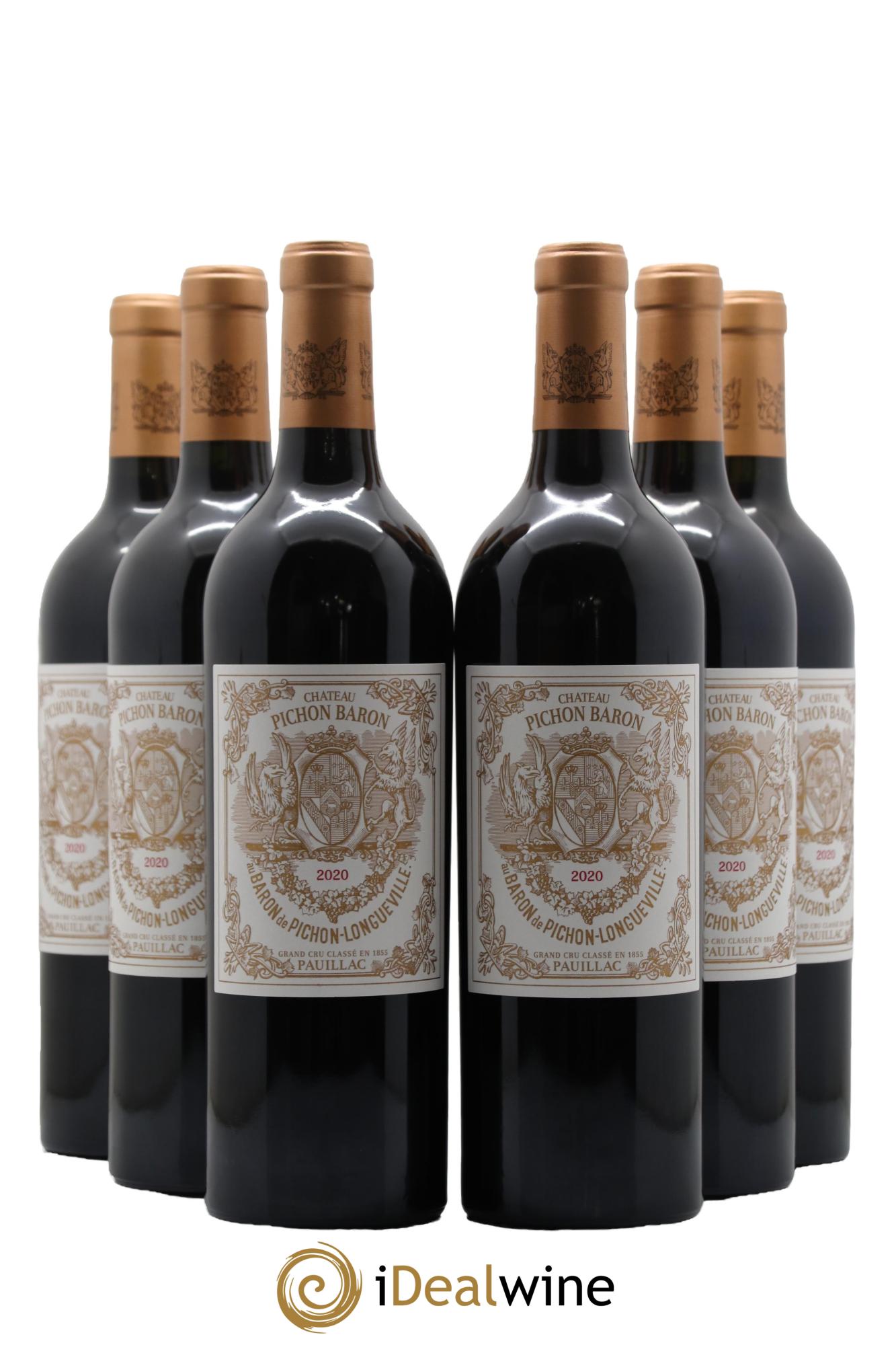 Pichon Longueville Baron 2ème Grand Cru Classé 2020 - Lot de 6 bouteilles - 0