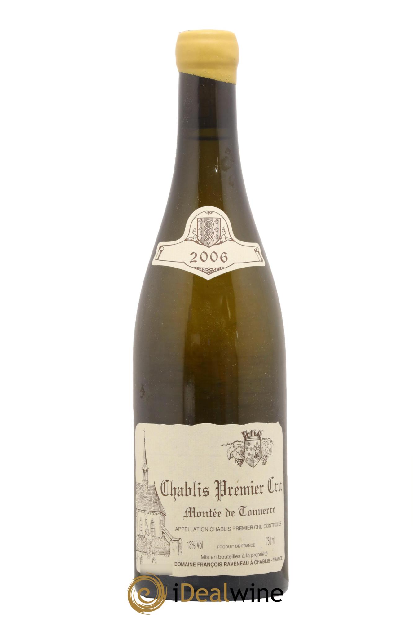 Chablis 1er Cru Montée de Tonnerre Raveneau (Domaine) 2006 - Lot de 1 bouteille - 0