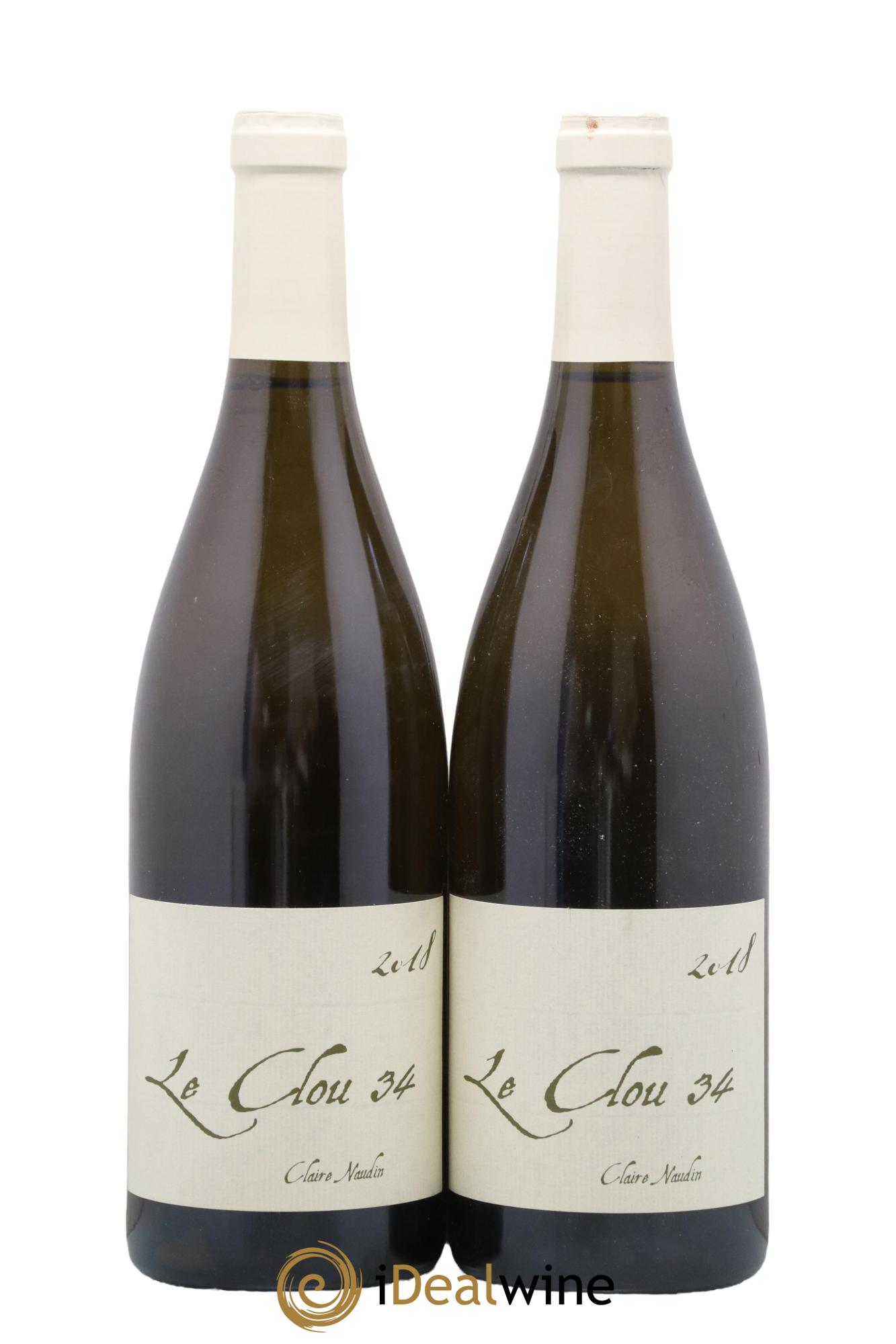 Vin de France Le Clou 34 Naudin-Ferrand (Domaine) 2018 - Lot of 2 bottles - 0