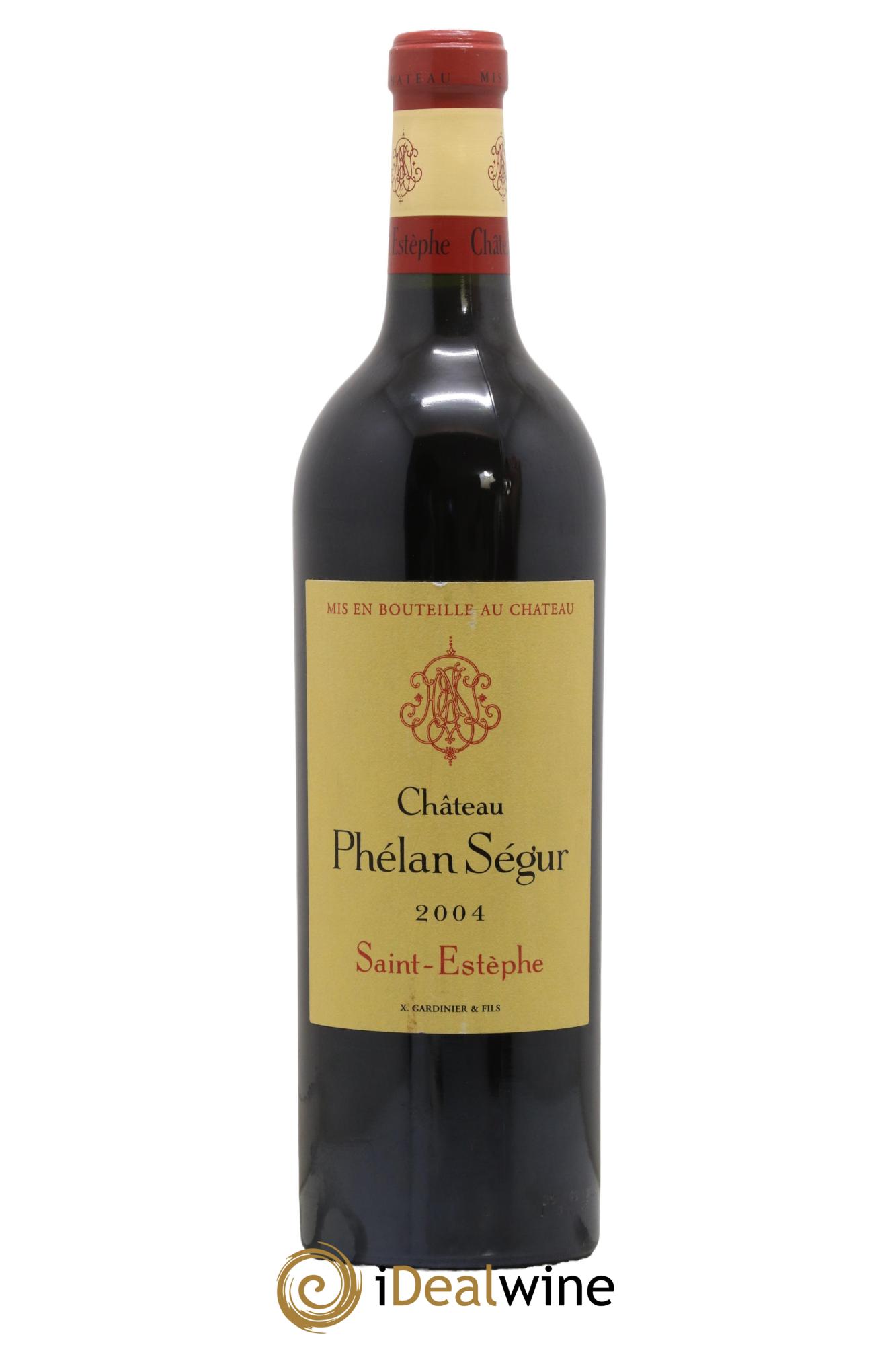 Château Phélan Ségur 2004 - Posten von 1 Flasche - 0