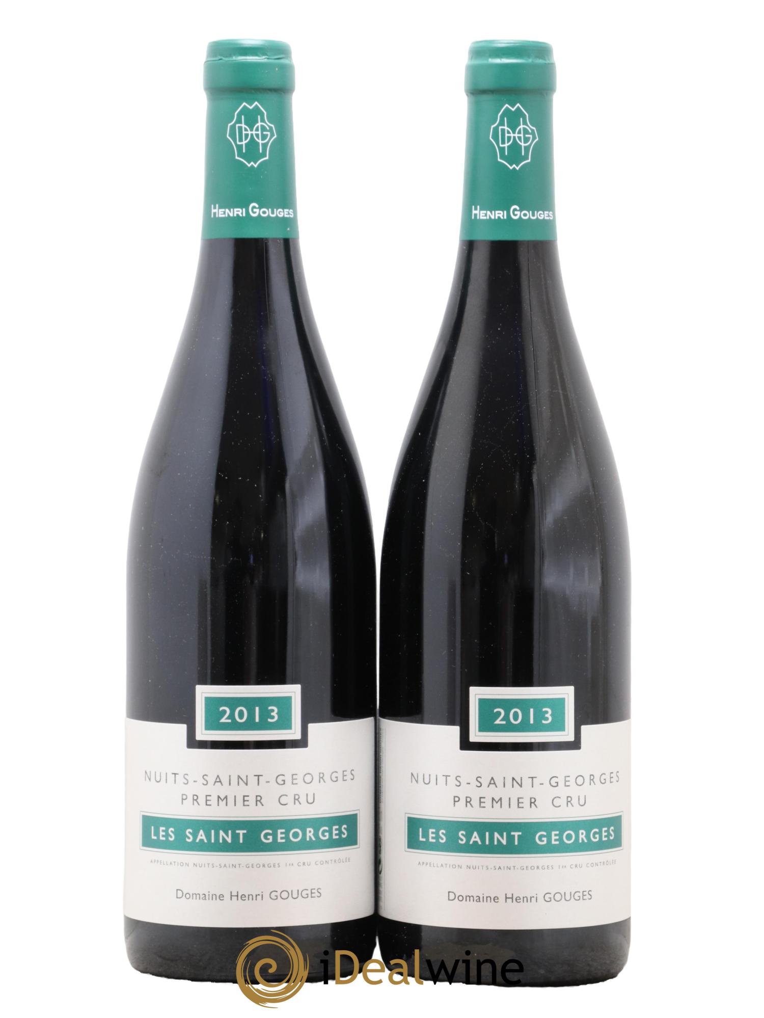 Nuits Saint-Georges 1er Cru Les Saints Georges Henri Gouges 2013 - Lot of 2 bottles - 0