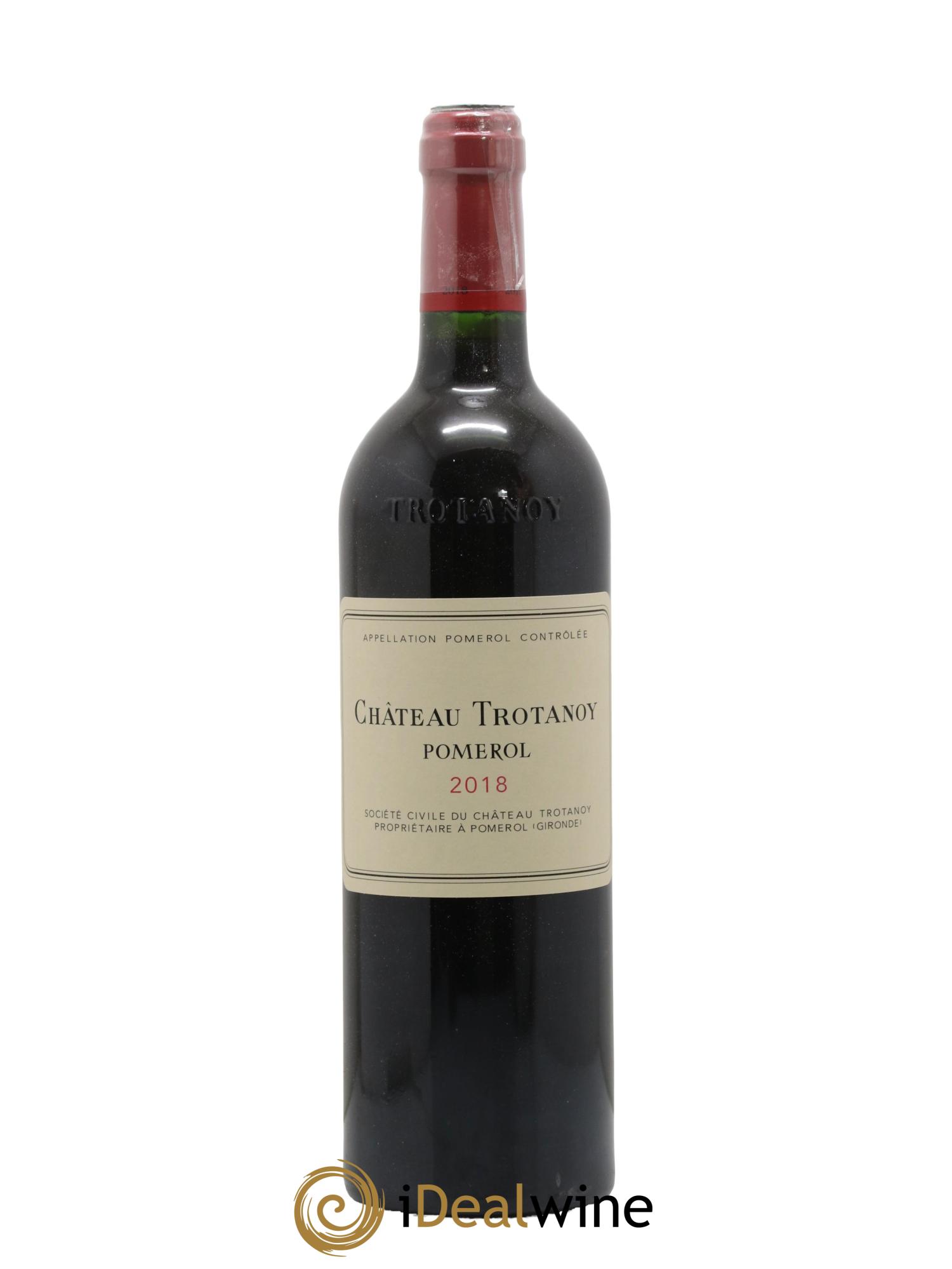 Château Trotanoy  2018 - Lot de 1 bouteille - 0