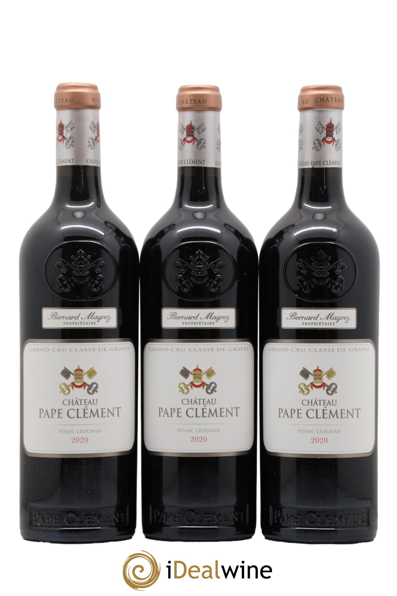 Château Pape Clément Cru Classé de Graves 2020 - Lot de 6 bouteilles - 1