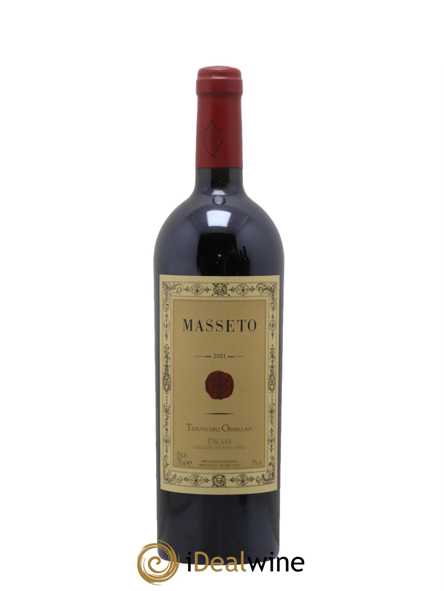 Toscana IGT Tenuta Dell'Ornellaia Masseto Frescobaldi 2001 - Lot of 1 bottle - 0