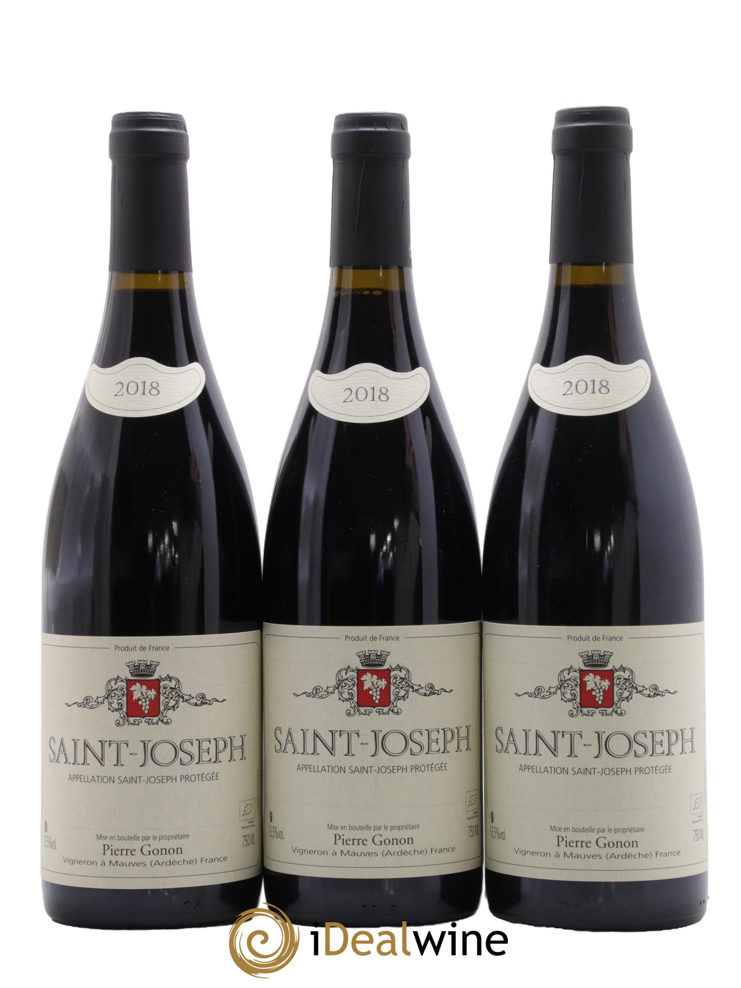 Saint-Joseph Gonon (Domaine) 2018 - Posten von 3 Flaschen - 0