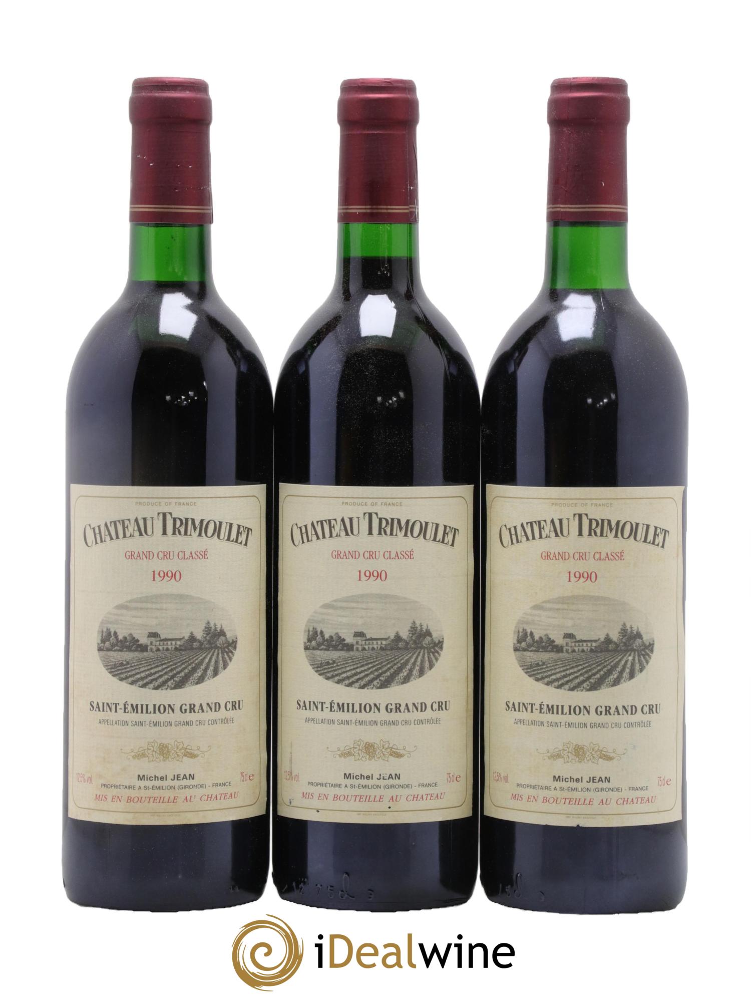 Château Trimoulet 1990 - Posten von 6 Flaschen - 1